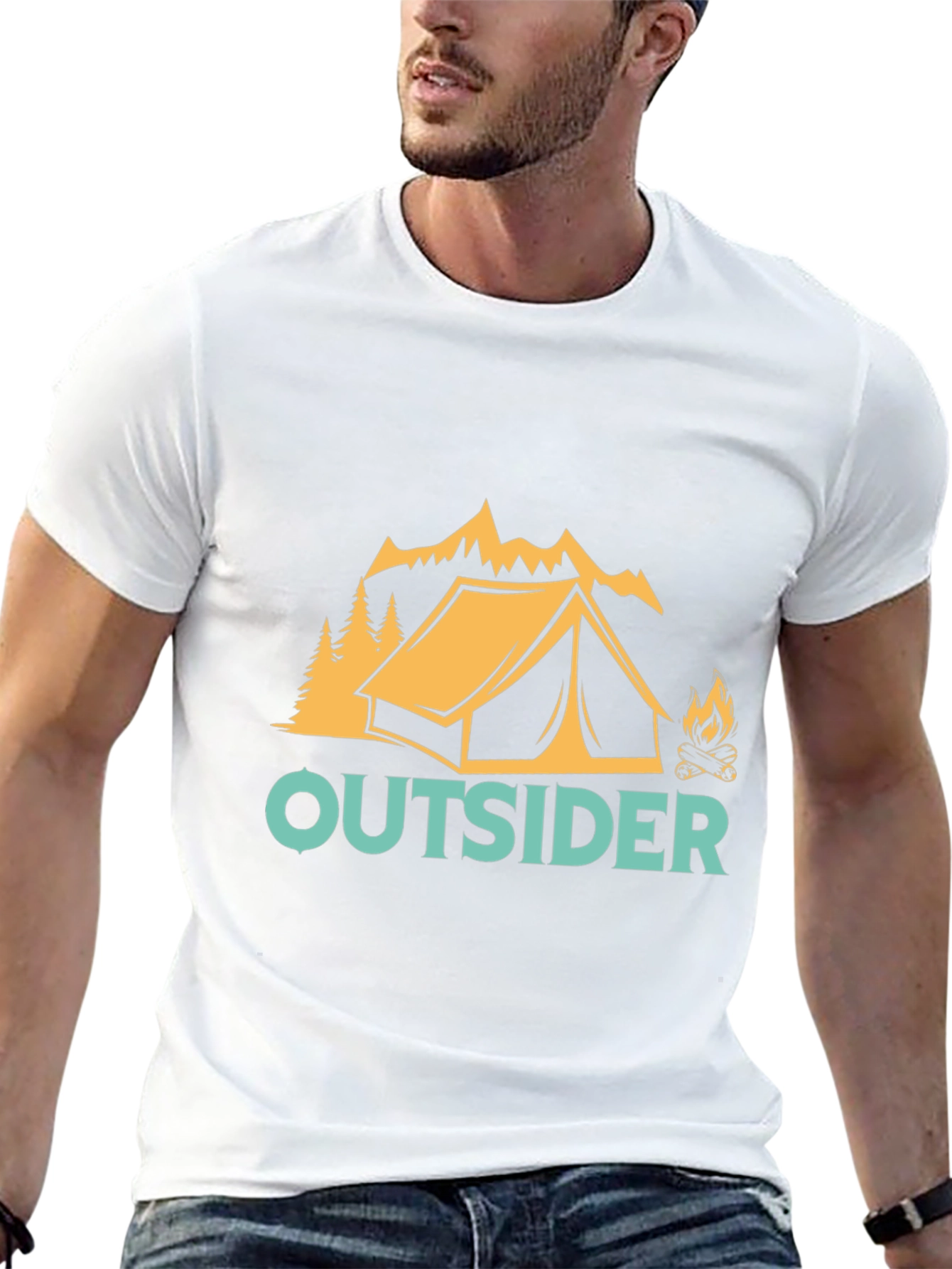 Outsider Camping Graphic Tee