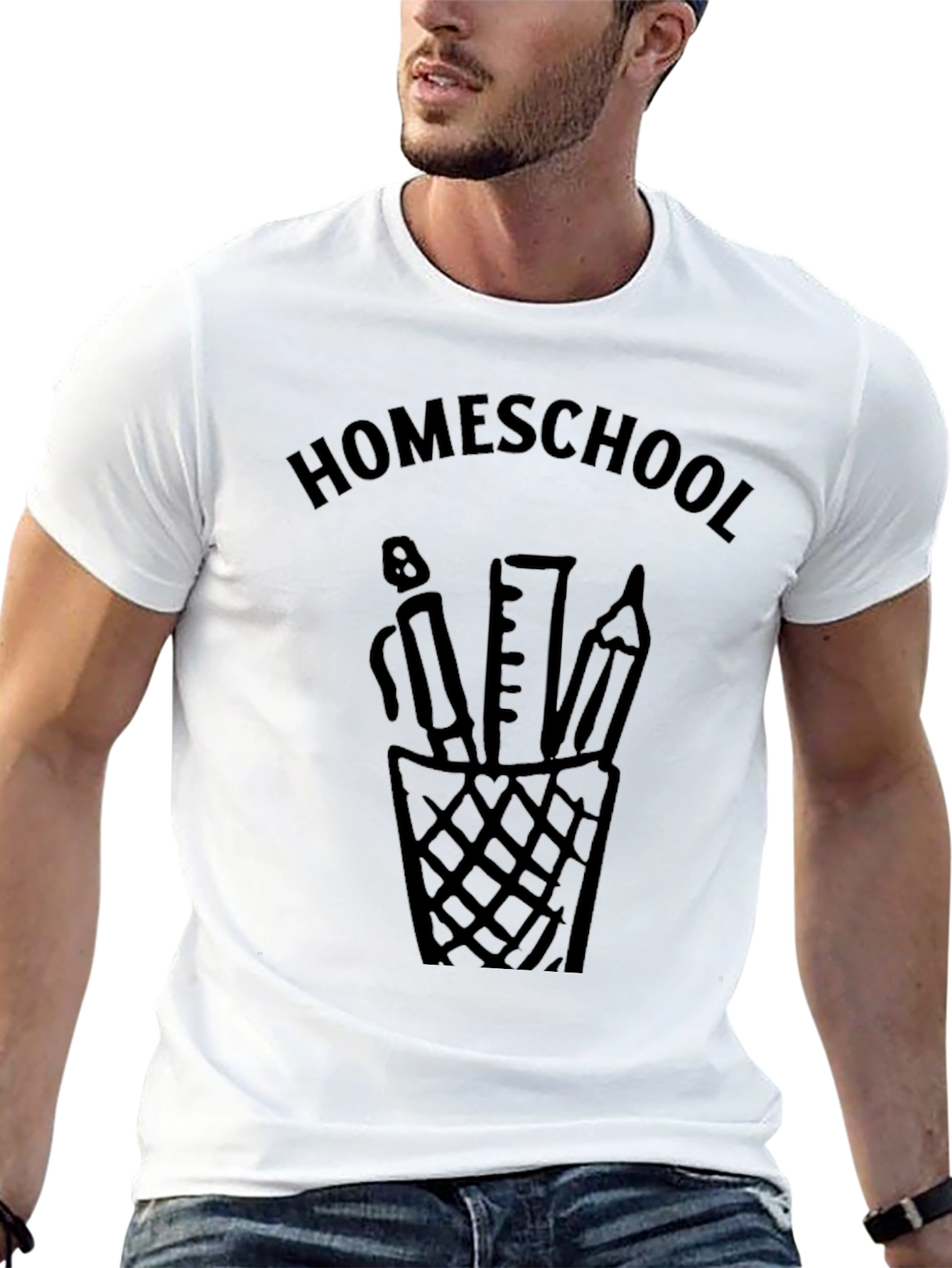 Homeschool Graphic Tee - Back to School Shirt