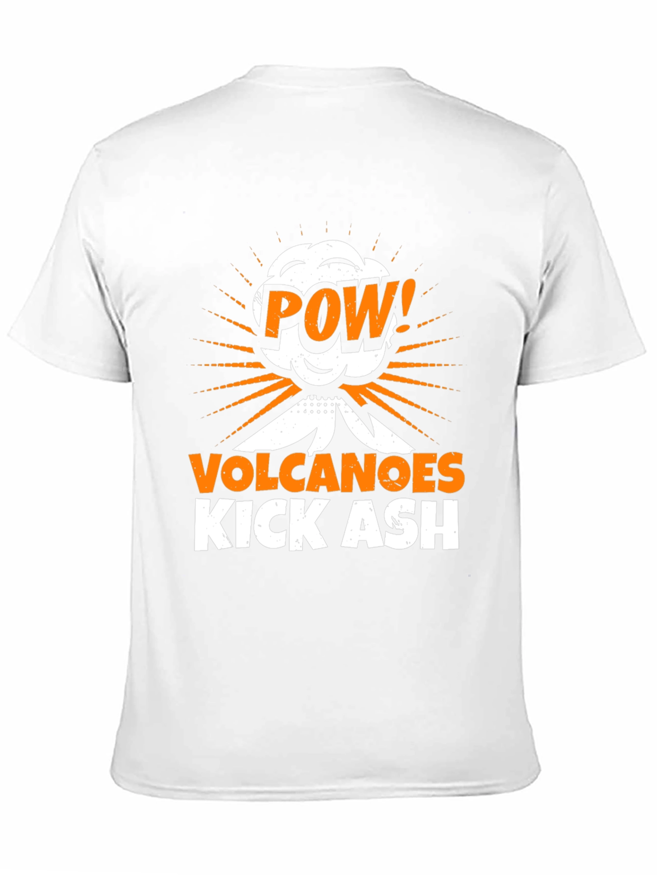 Volcanoes Kick Ash T-Shirt - POW!
