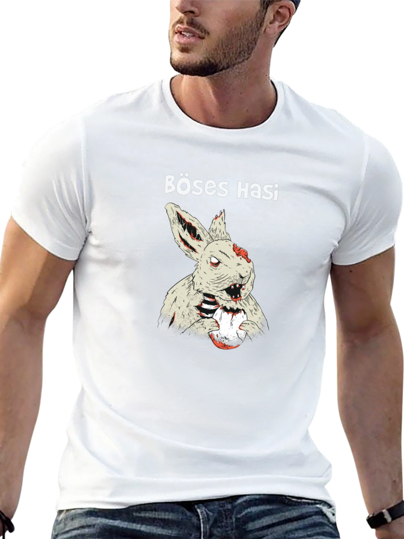 Böses Hasi Zombie Rabbit T-Shirt