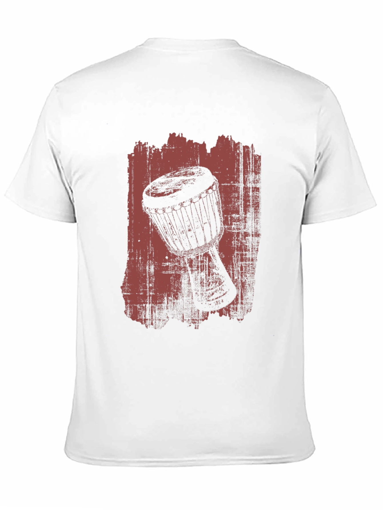 Djembe Drum Graphic Tee - Music Lovers T-Shirt