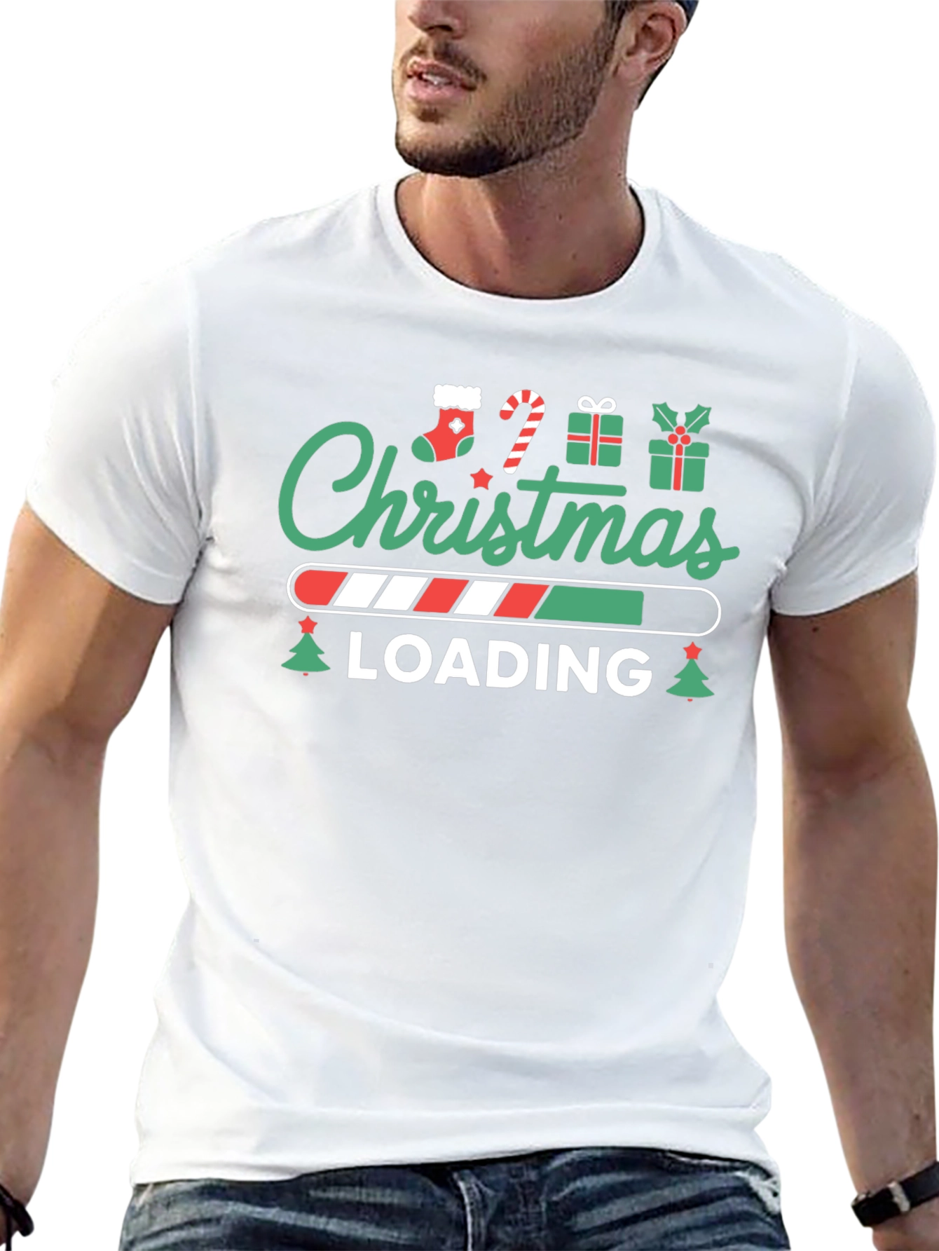 Christmas Loading T-Shirt - Holiday Festive Tee