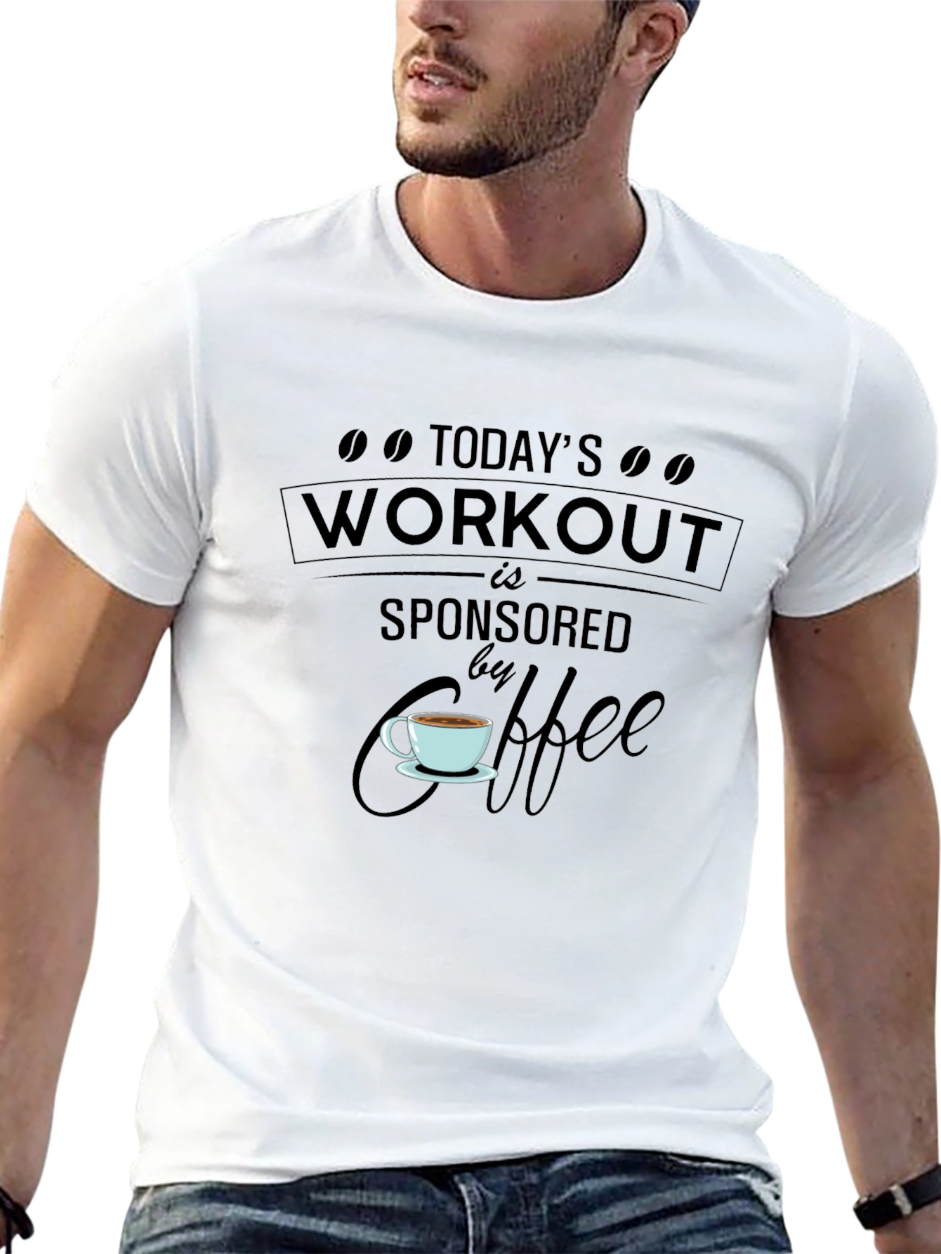Workout Sponsored By Coffee T-Shirt