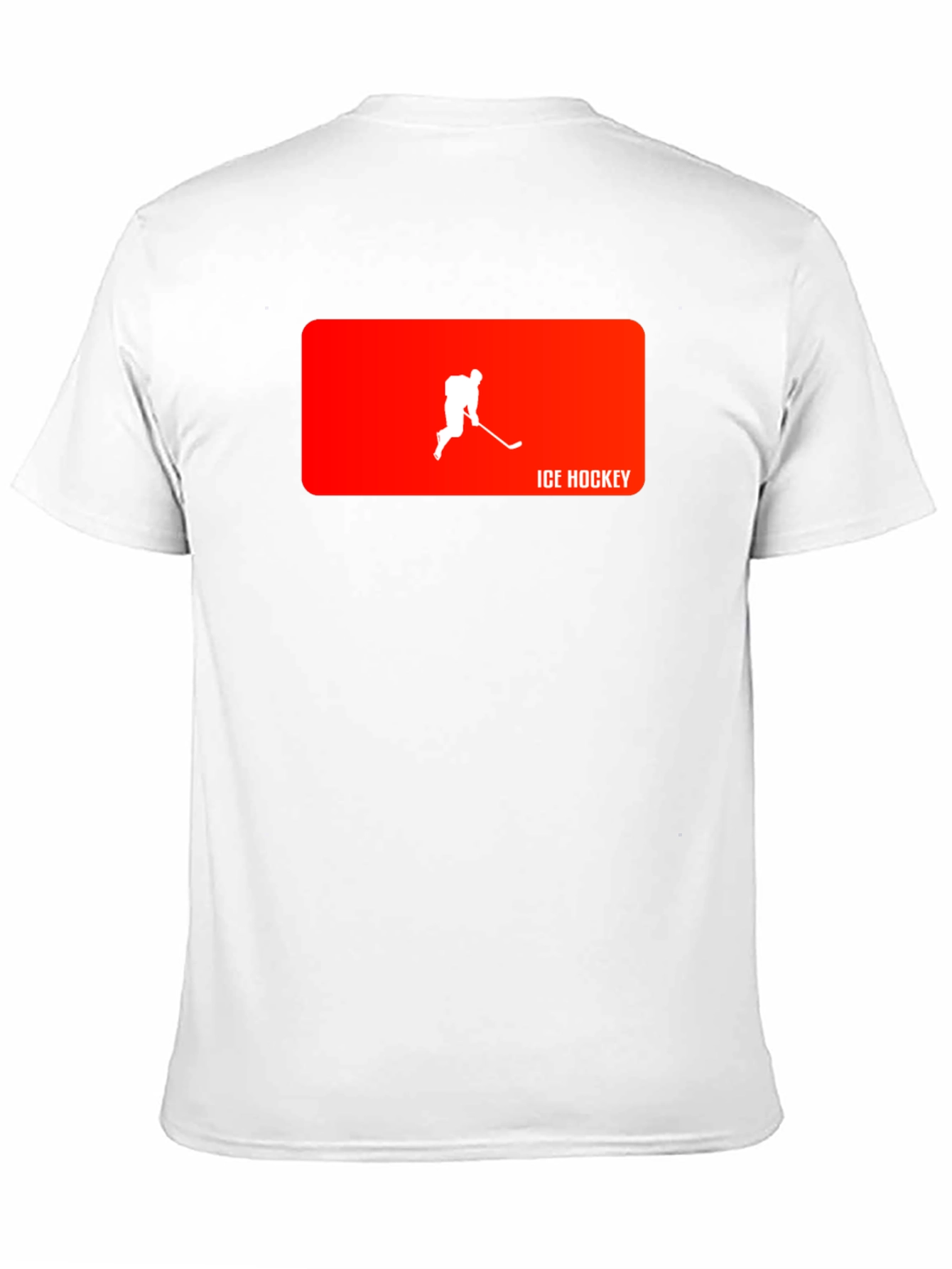 Ice Hockey Graphic Tee - Black