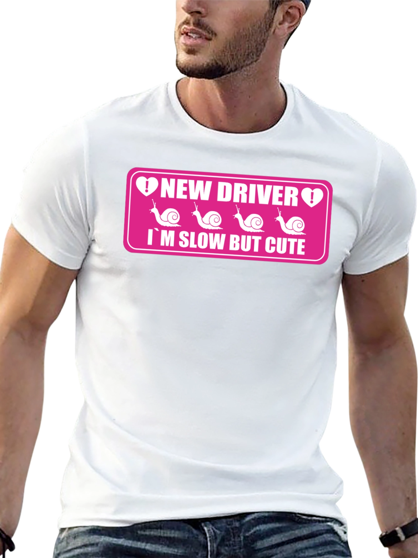 New Driver Funny Snail T-Shirt