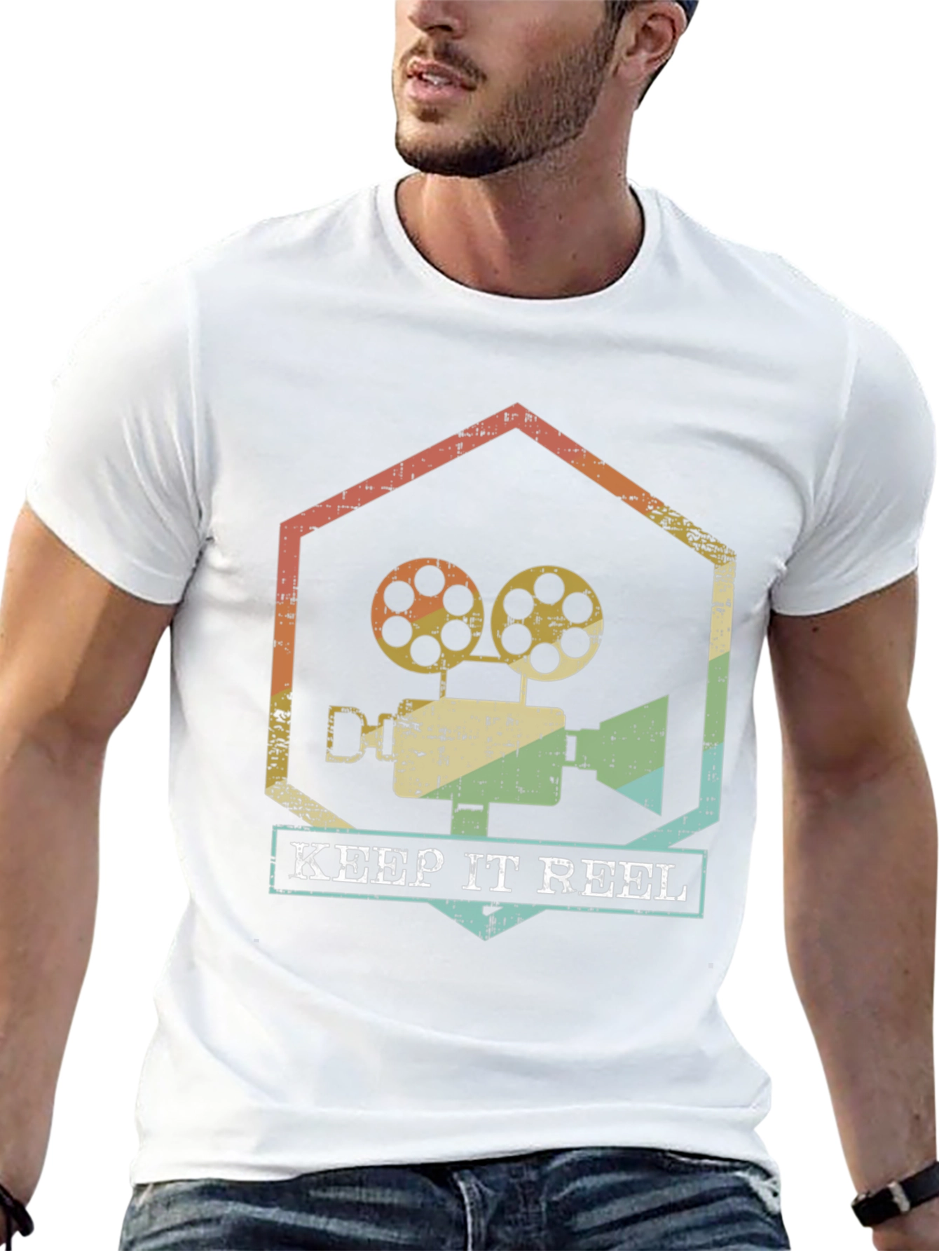 Keep It Reel Retro Camera T-Shirt