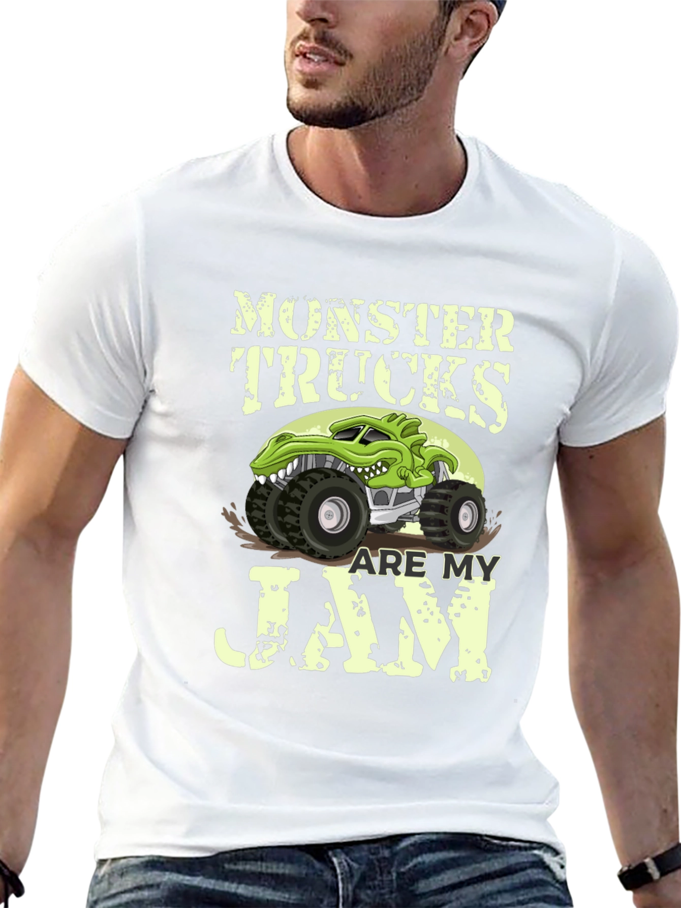 Monster Truck Jam Graphic T-Shirt