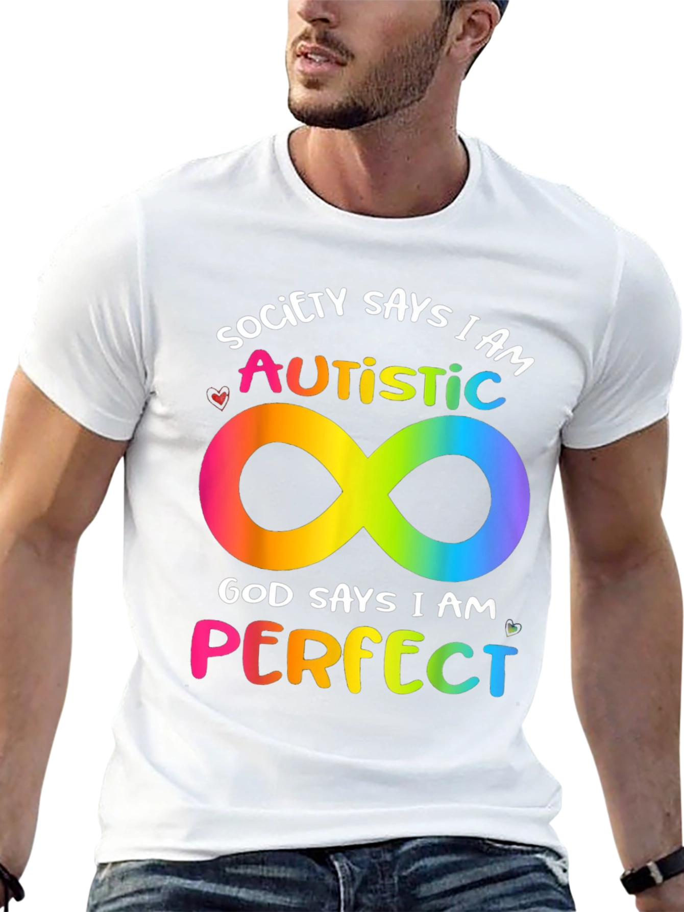 Autism Awareness T-Shirt - Society Says I Am Autistic