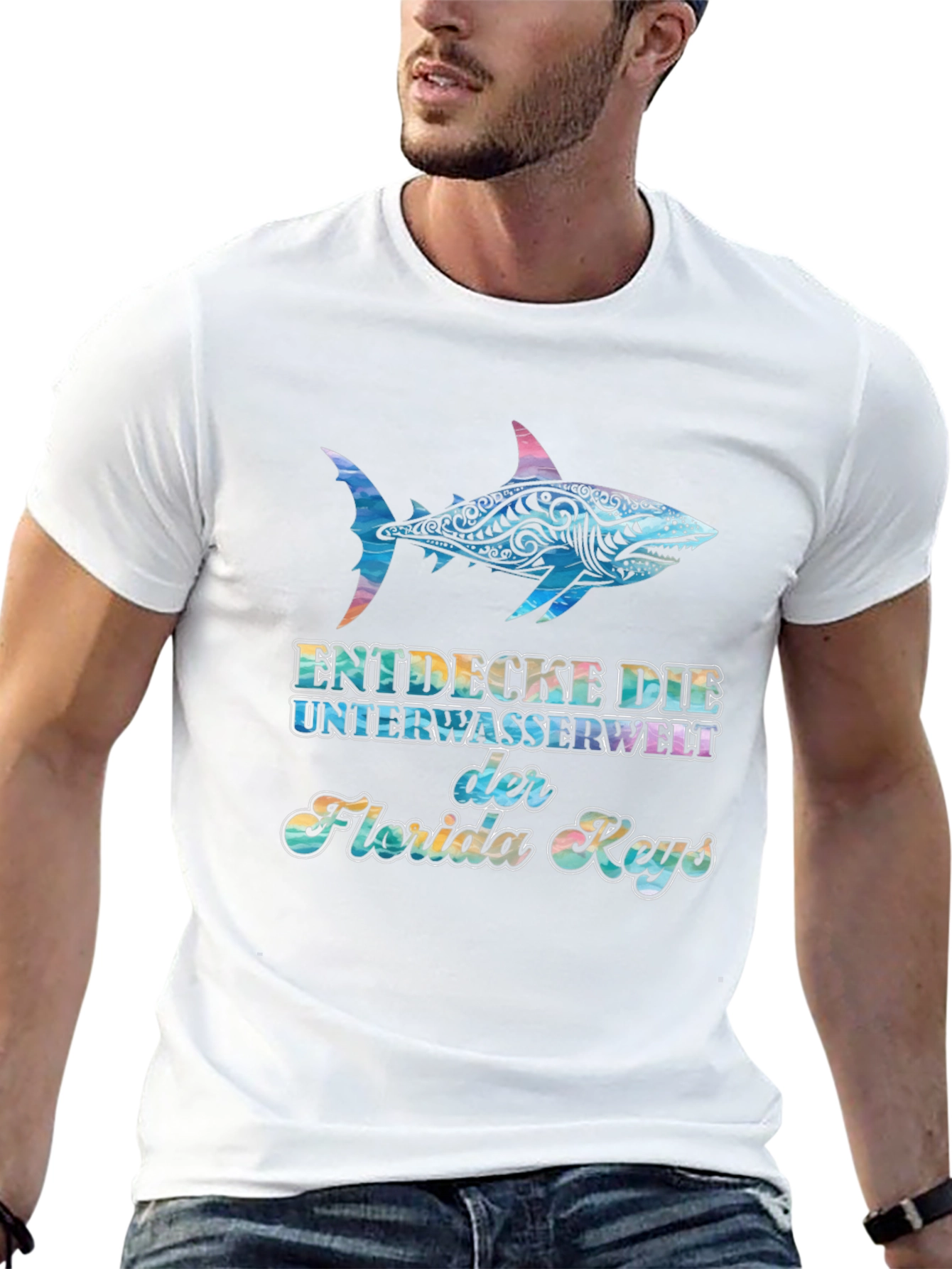 Florida Keys Shark Tee - Underwater Adventure