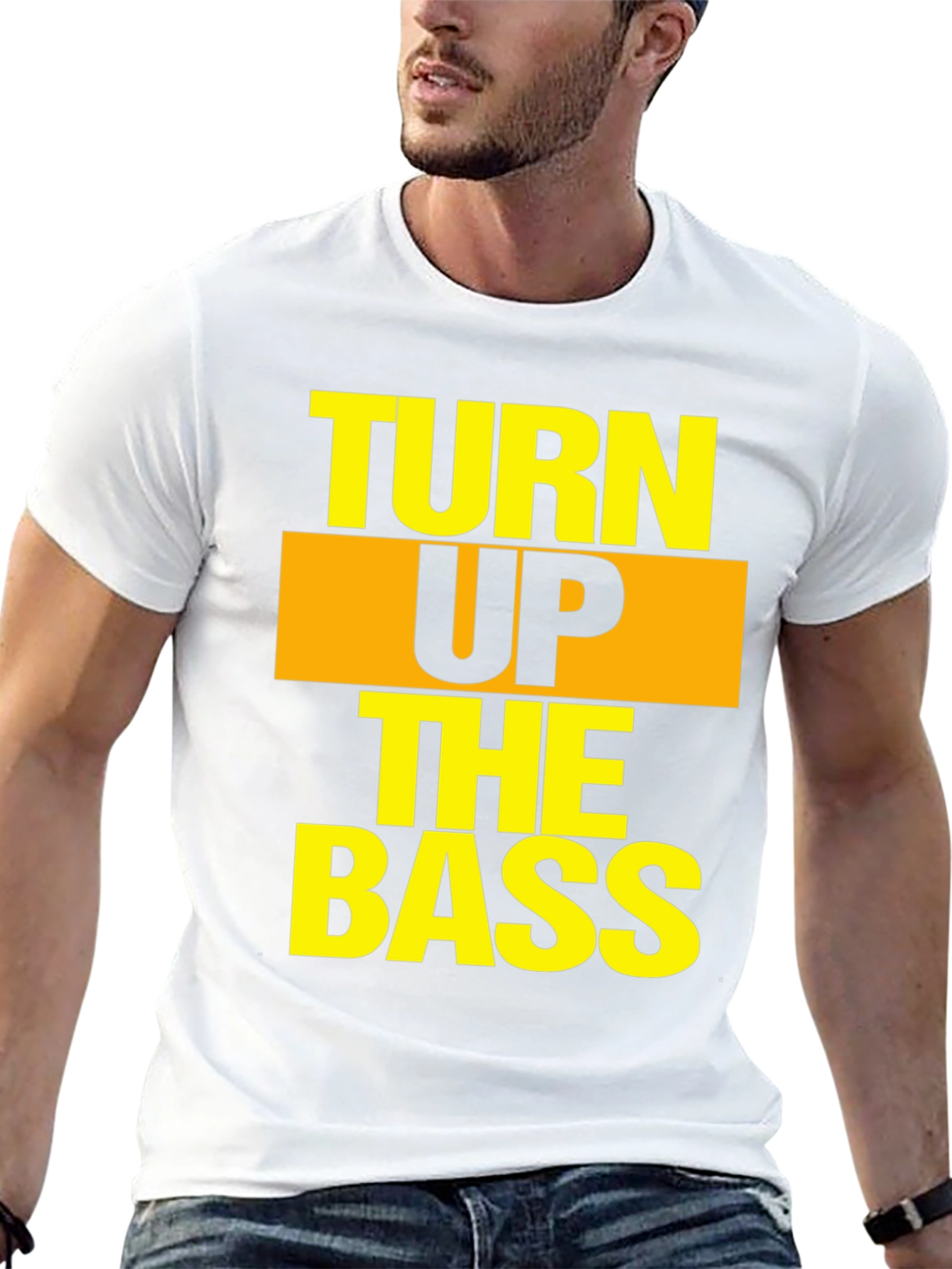 Turn Up The Bass Graphic T-Shirt
