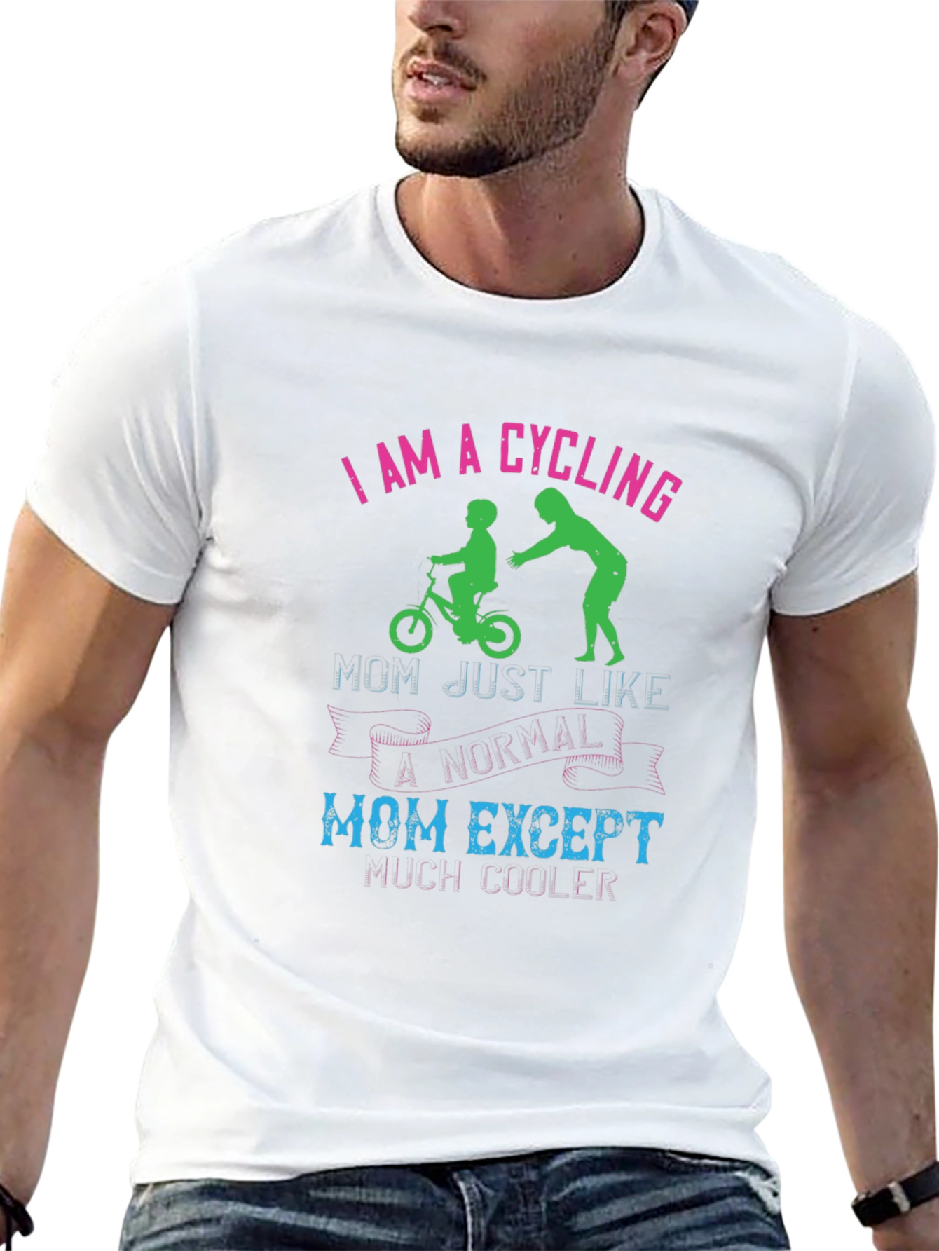 Cycling Mom T-Shirt - Cool Mom Tee