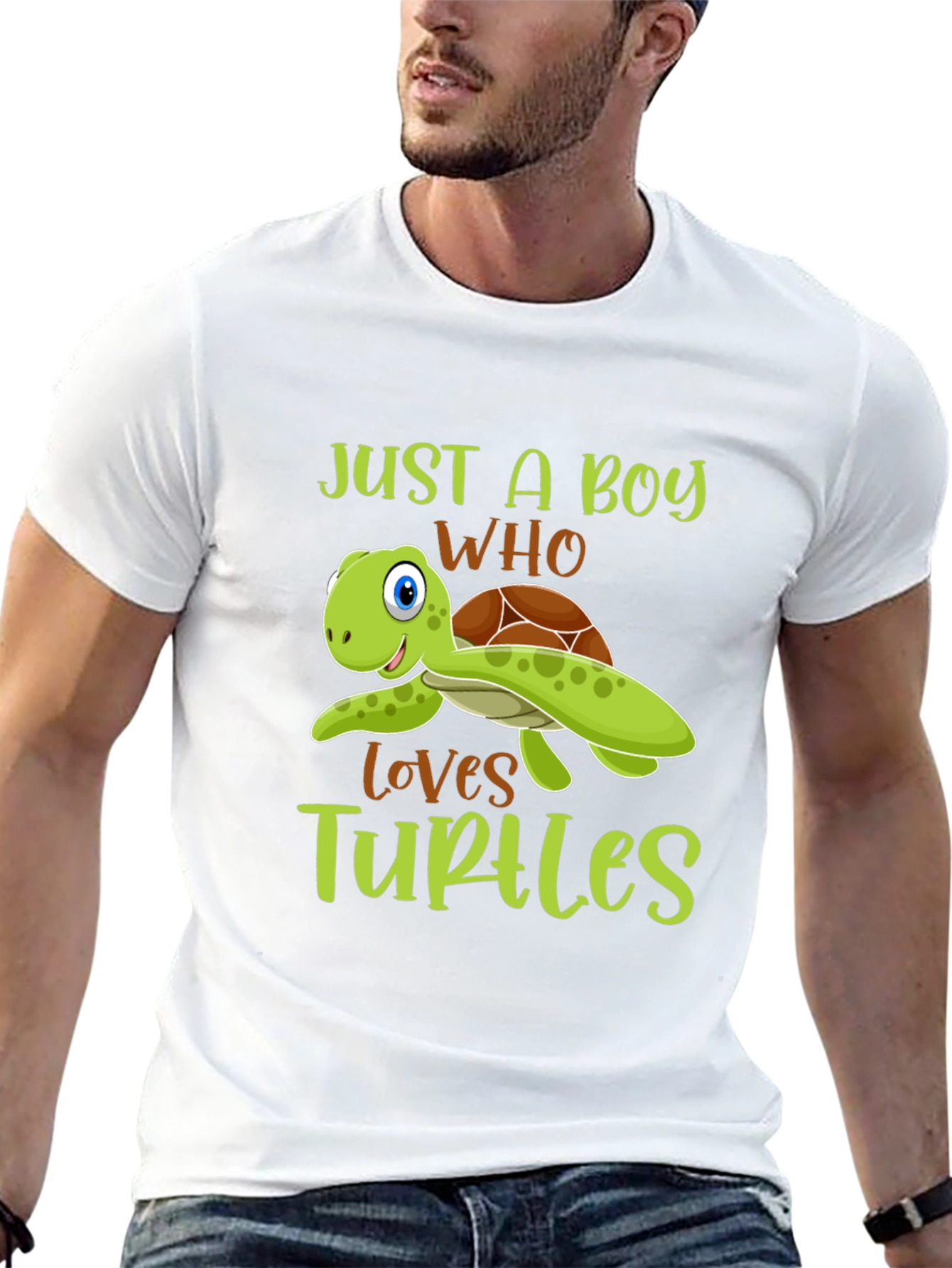 Just A Boy Who Loves Turtles T-Shirt