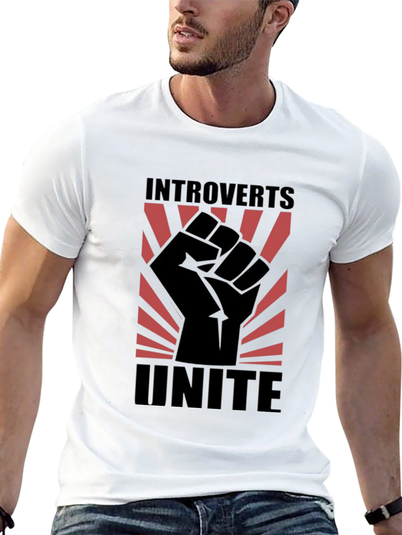 Introverts Unite Graphic T-Shirt