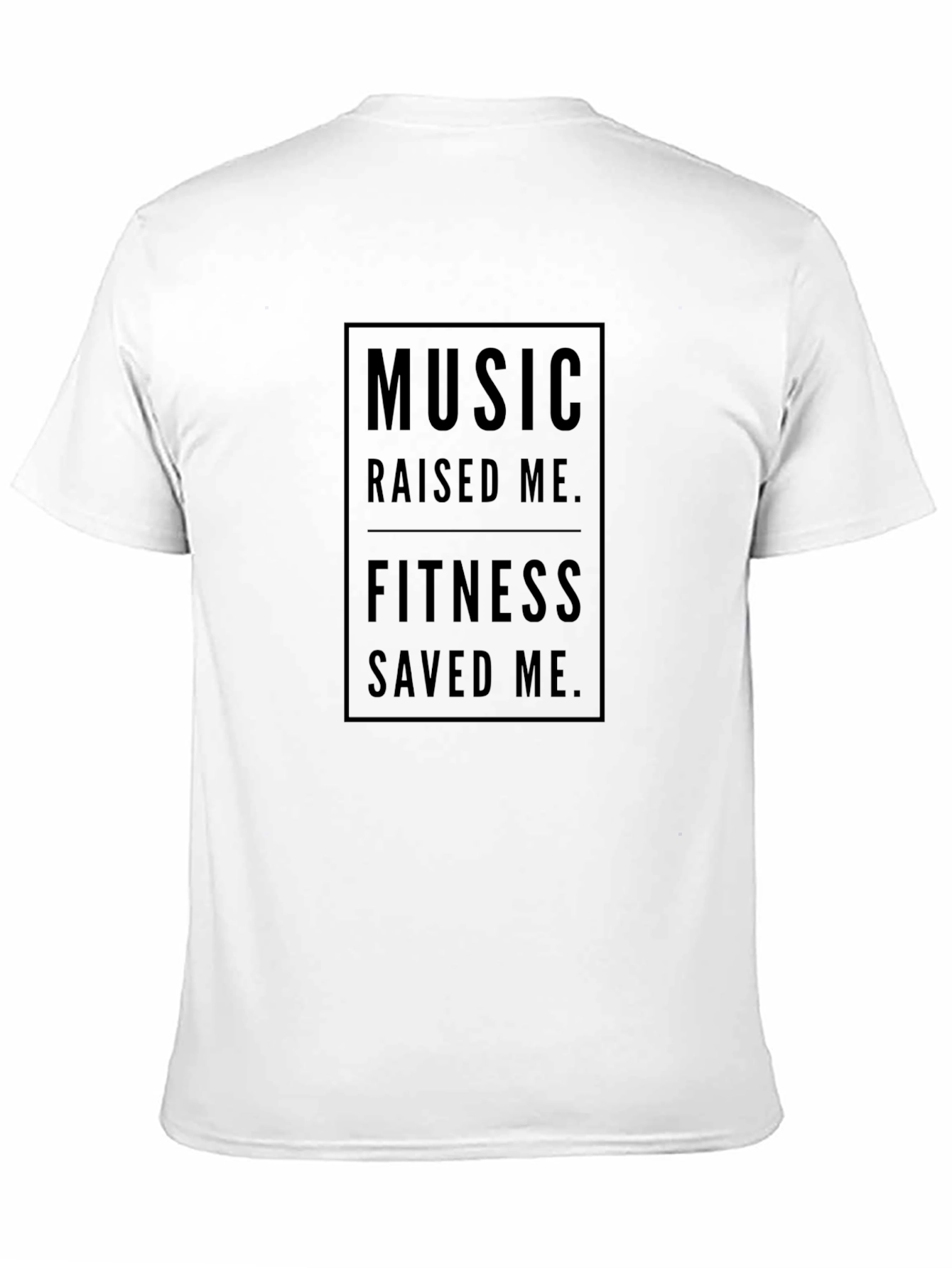 Music & Fitness Graphic T-Shirt