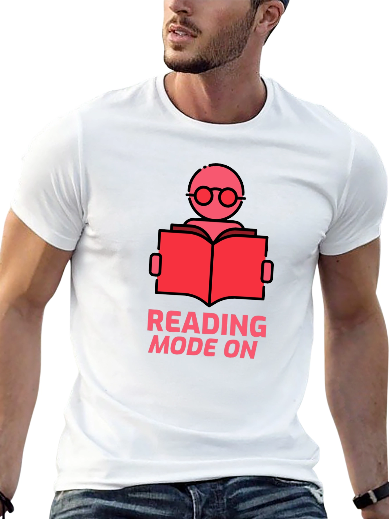 Reading Mode On T-Shirt