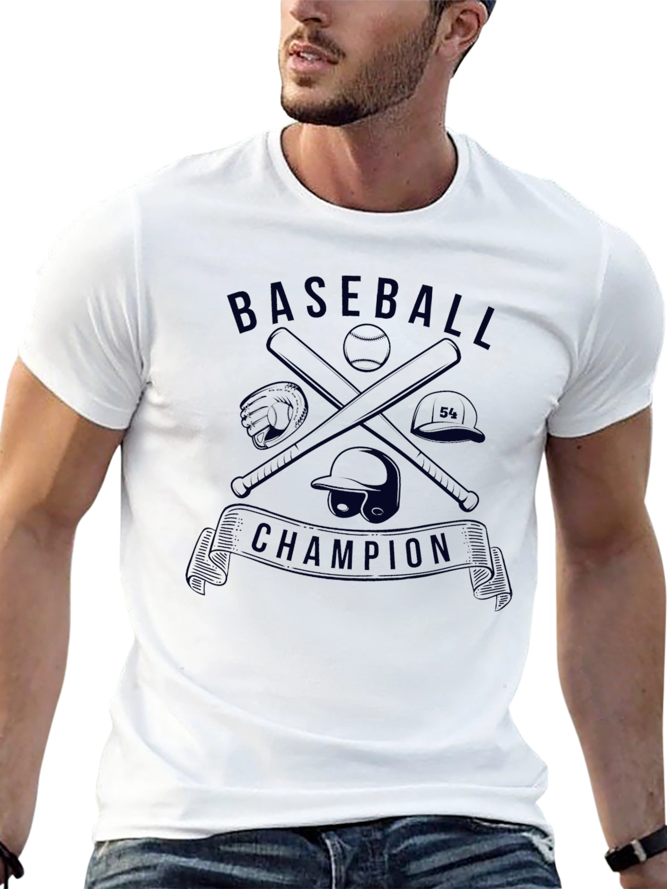 Baseball Champion Graphic T-Shirt