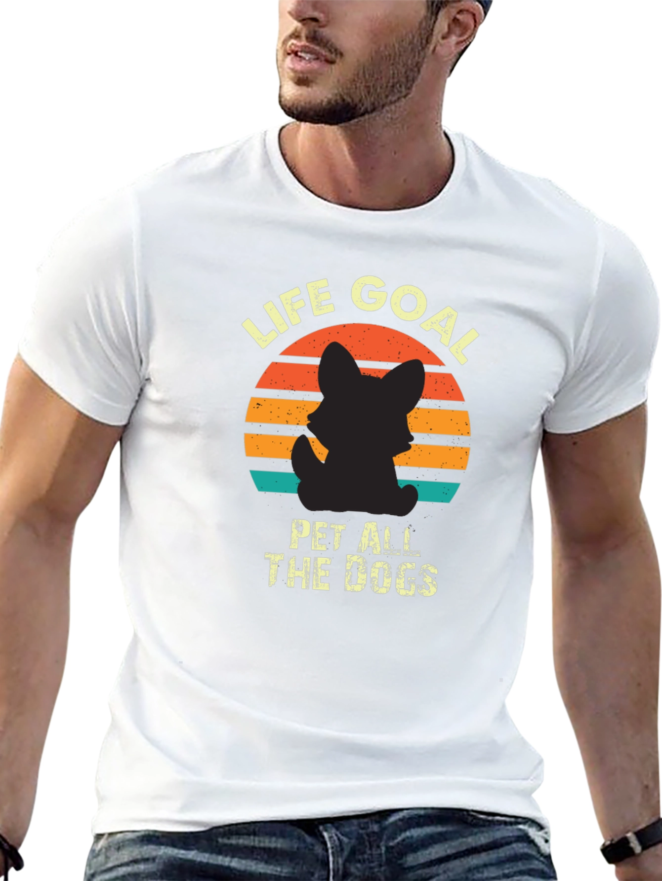 Life Goal Pet All The Dogs T-Shirt