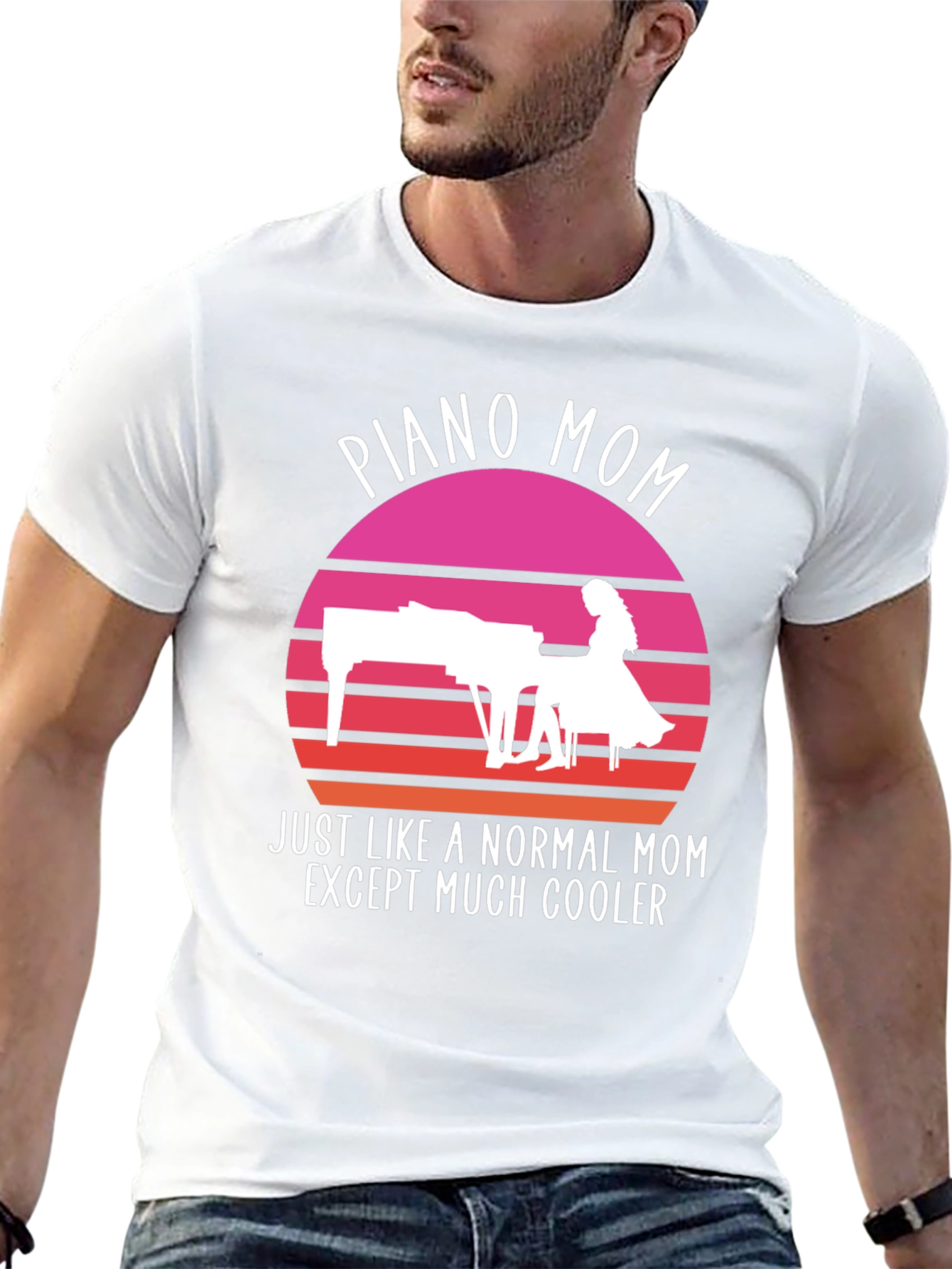 Piano Mom T-Shirt: Cool Mom Edition