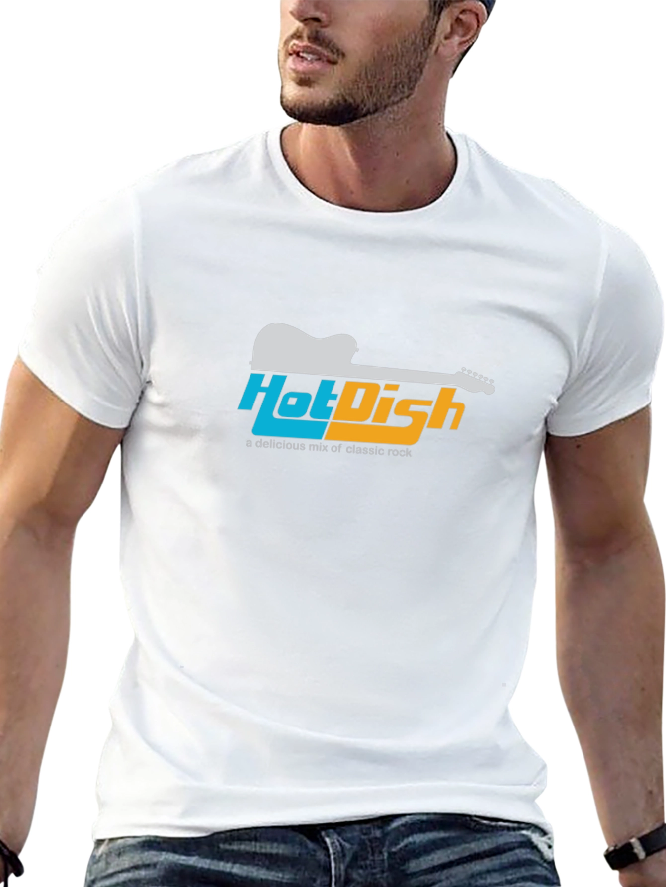 Hot Dish Classic Rock Graphic T-Shirt