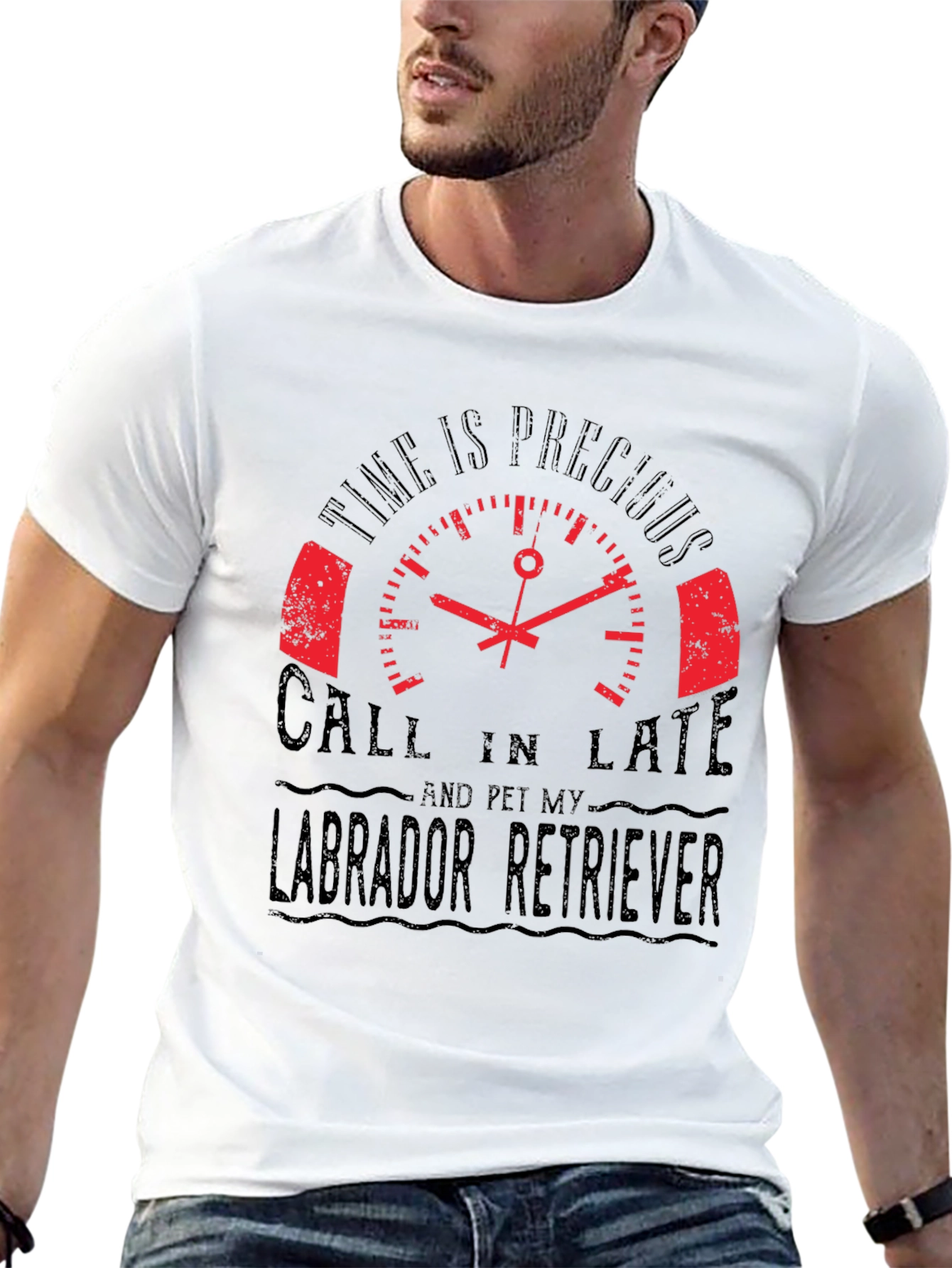 Time is Precious Pet Labrador Retriever T-Shirt
