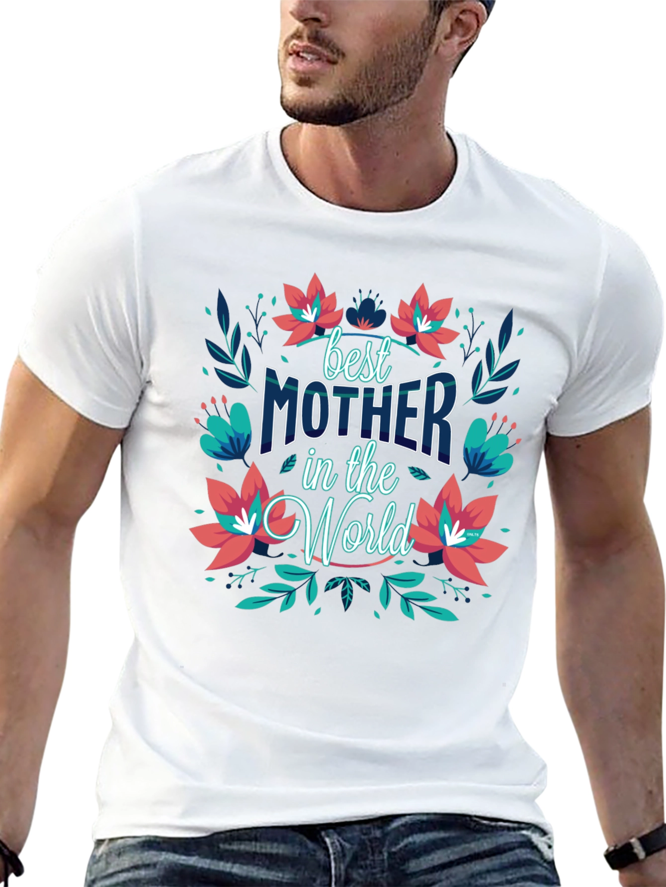 Best Mother in the World Black T-Shirt