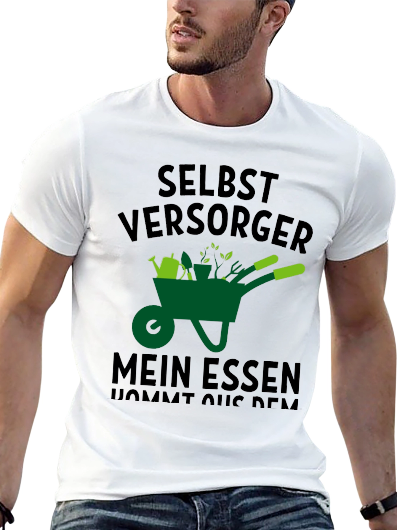 Selbstversorger Wheelbarrow Graphic Tee