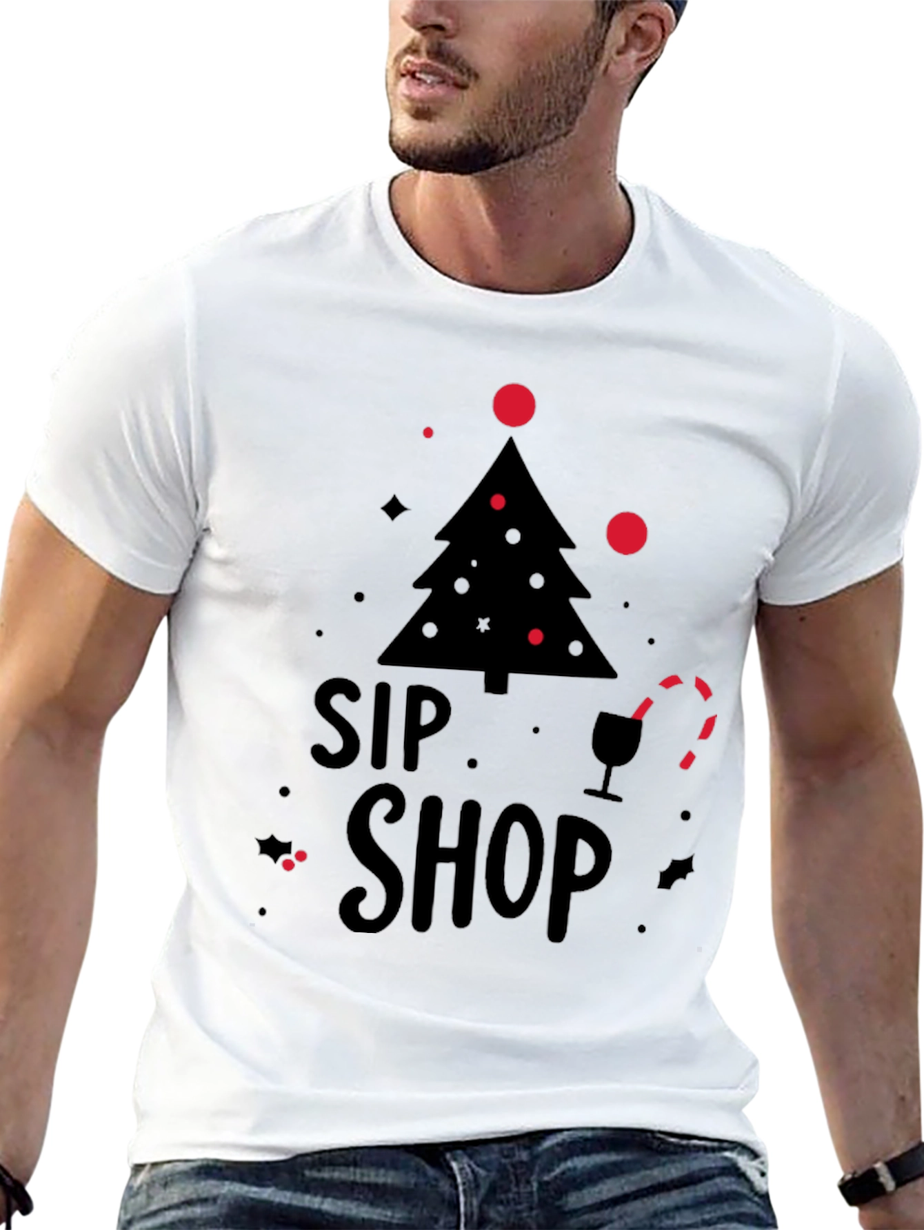 Sip Shop Christmas T-Shirt