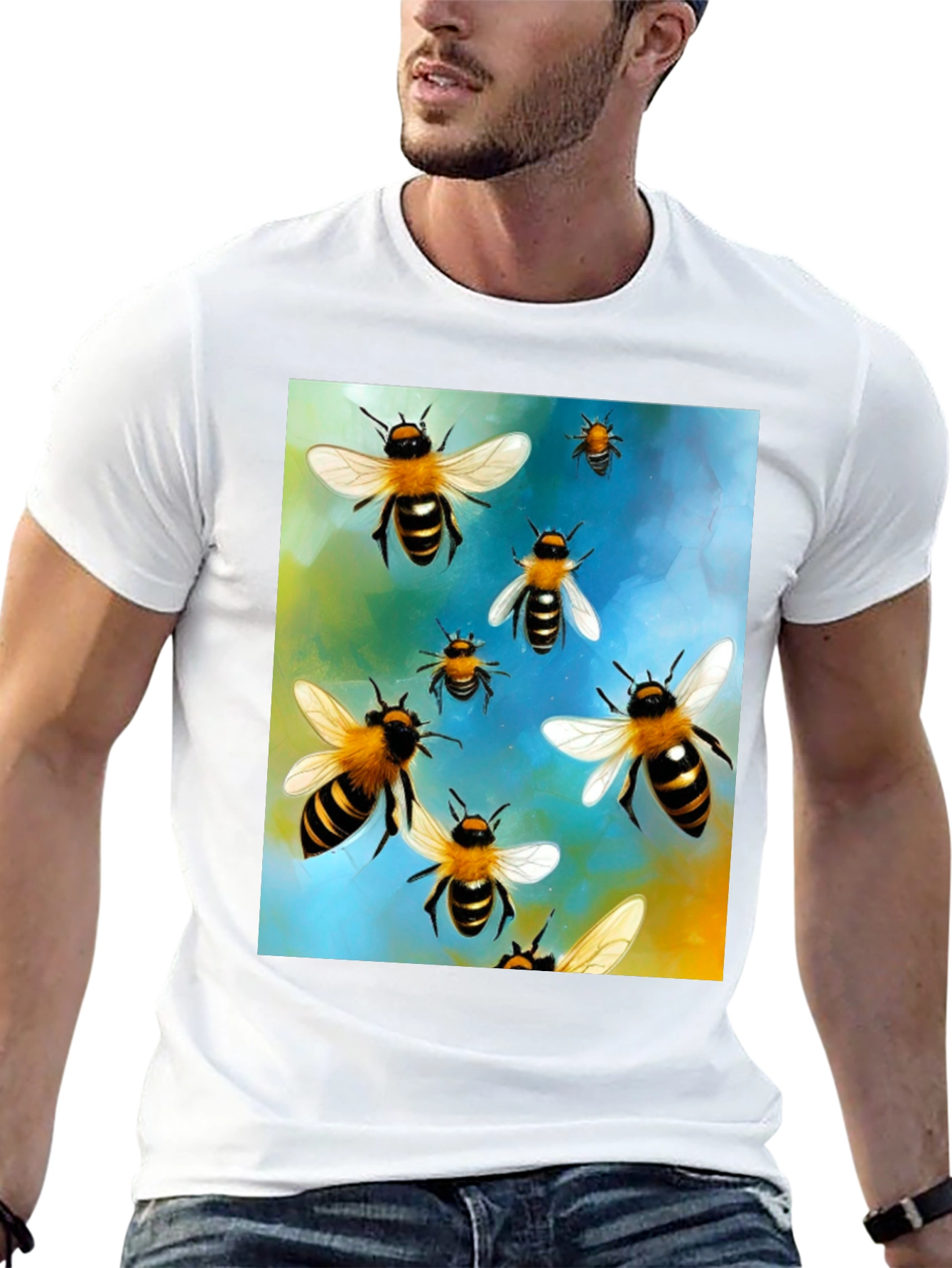 Bee Graphic T-Shirt