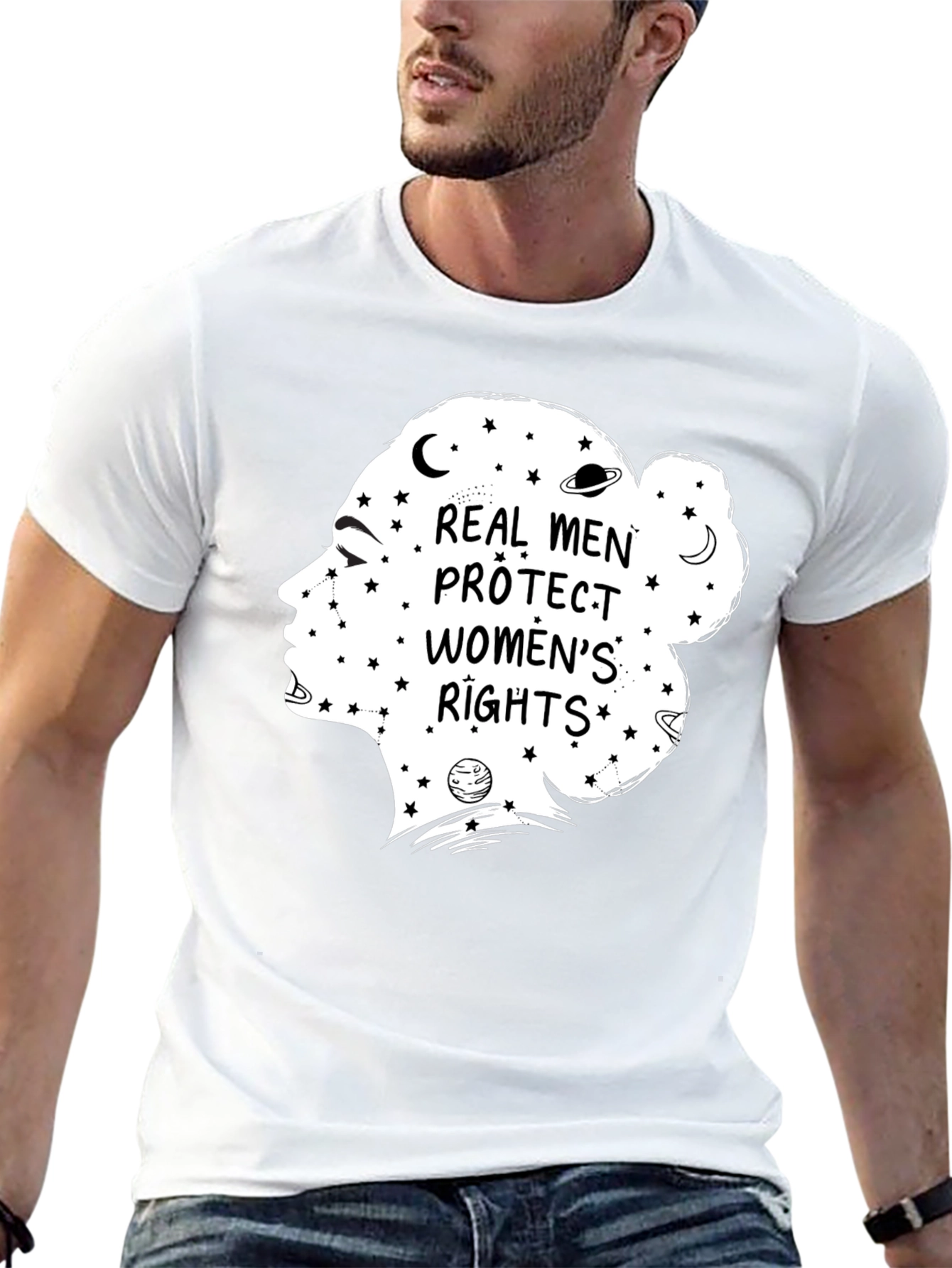 Real Men Protect Womens Rights Graphic Tee