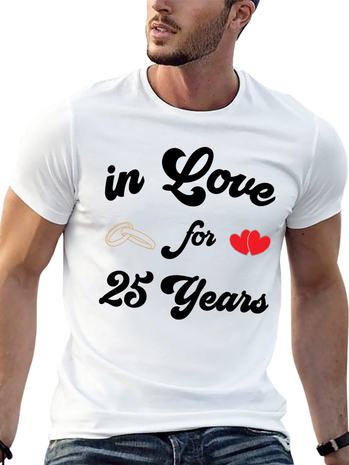 In Love for 25 Years Anniversary T-Shirt
