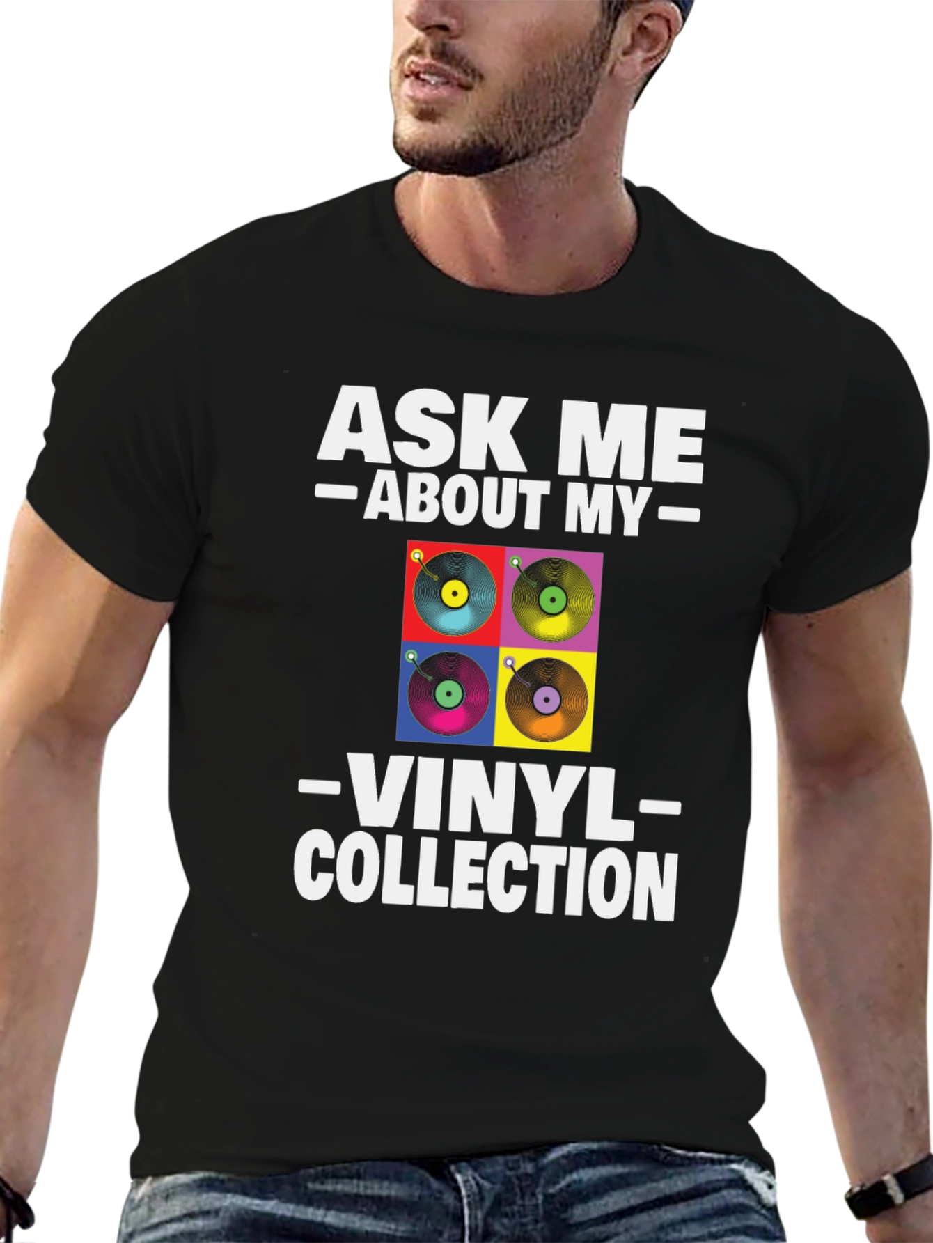 Ask Me About My Vinyl Collection T-Shirt