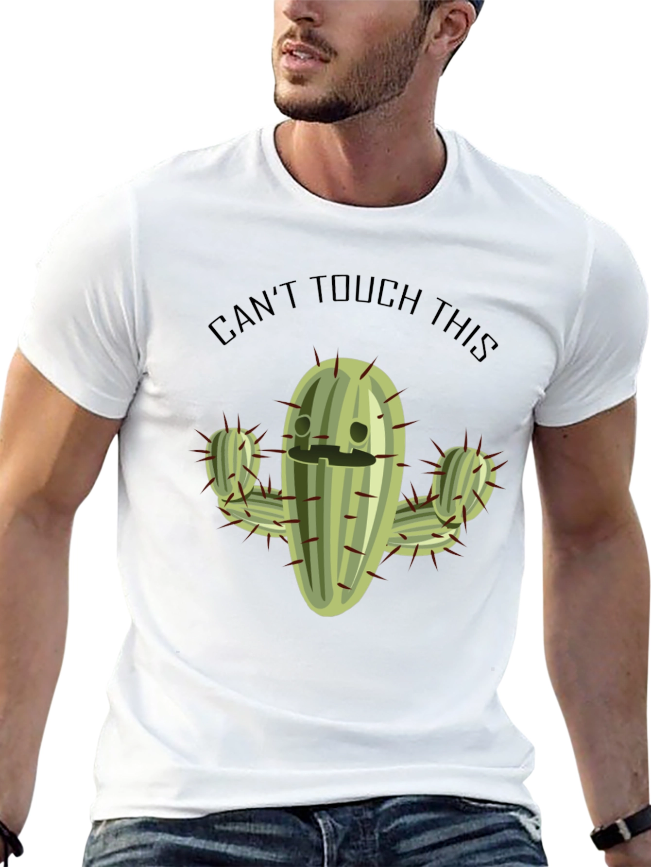 Cactus Cant Touch This Graphic T-Shirt