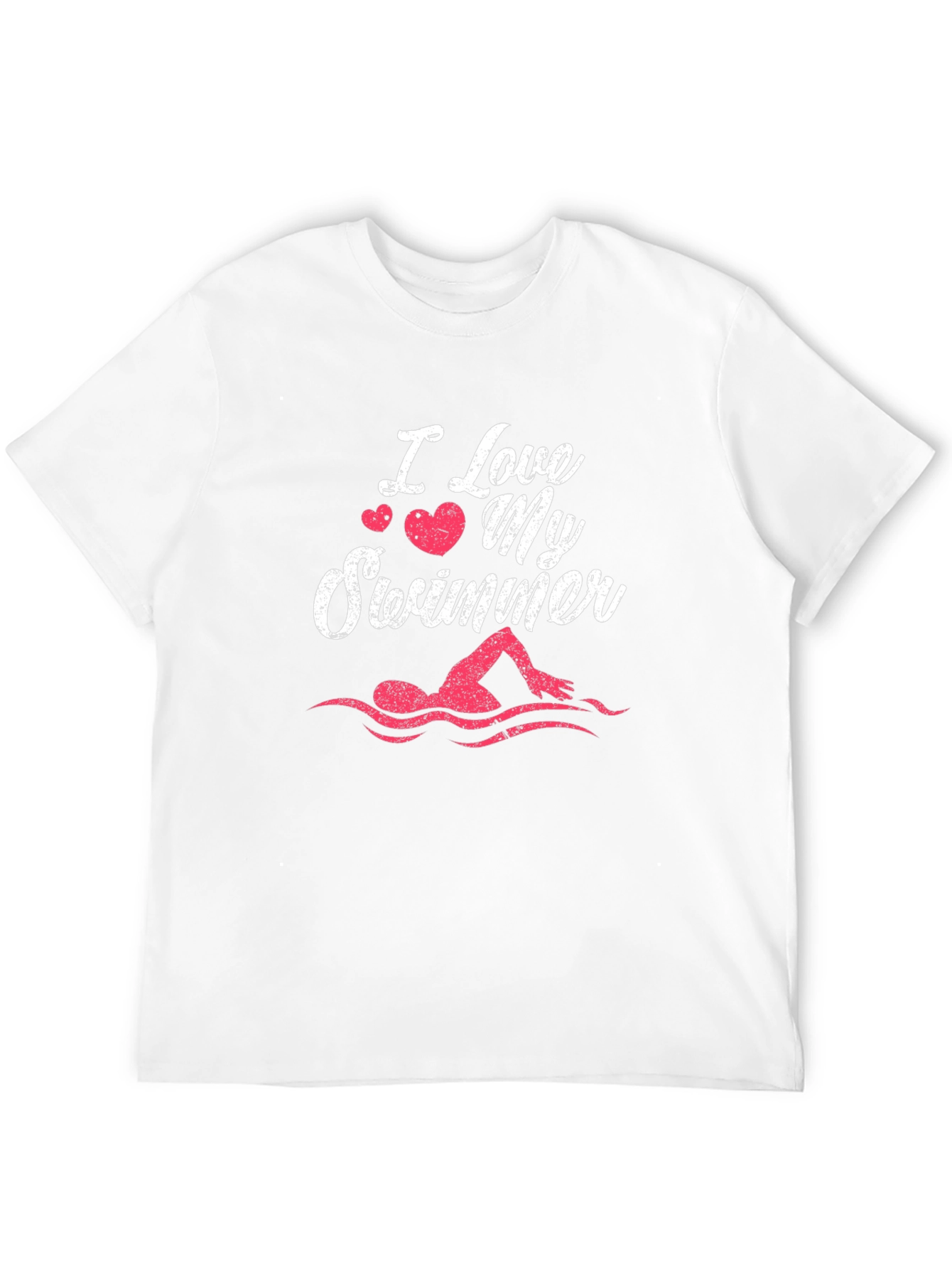 I Love My Swimmer T-Shirt - Unisex