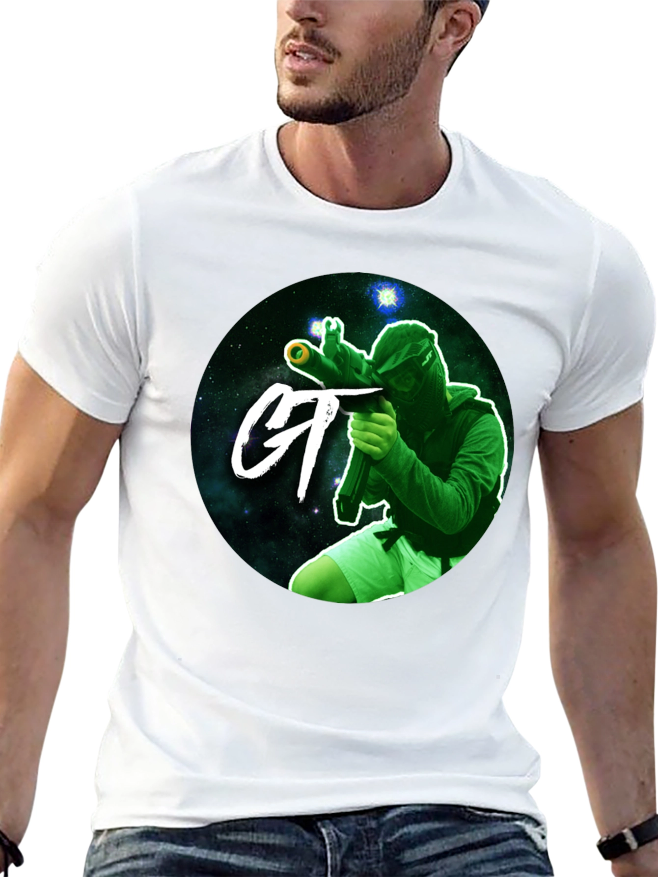 Cosmic Paintball T-Shirt - Gamer Tee