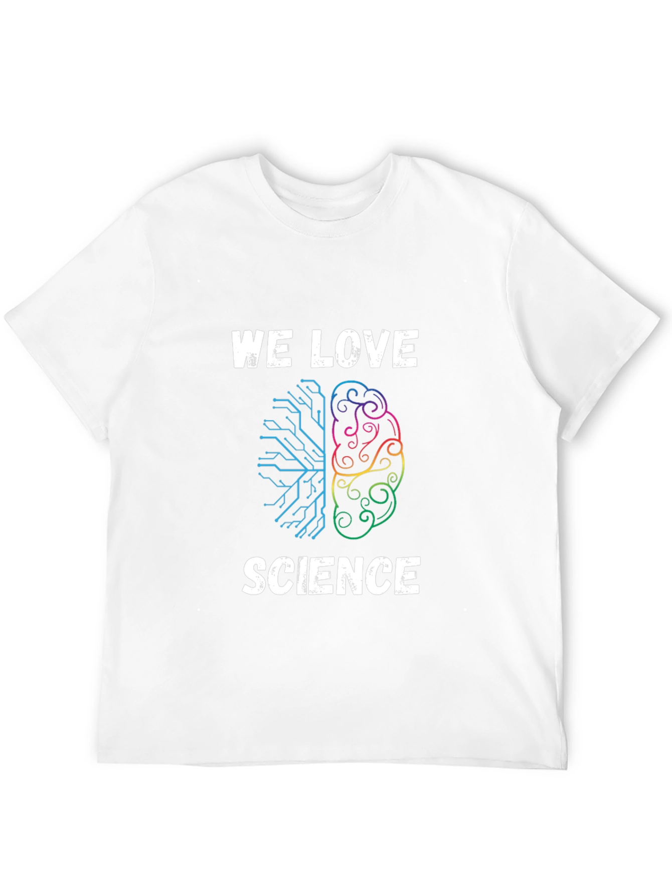 We Love Science Brain T-Shirt