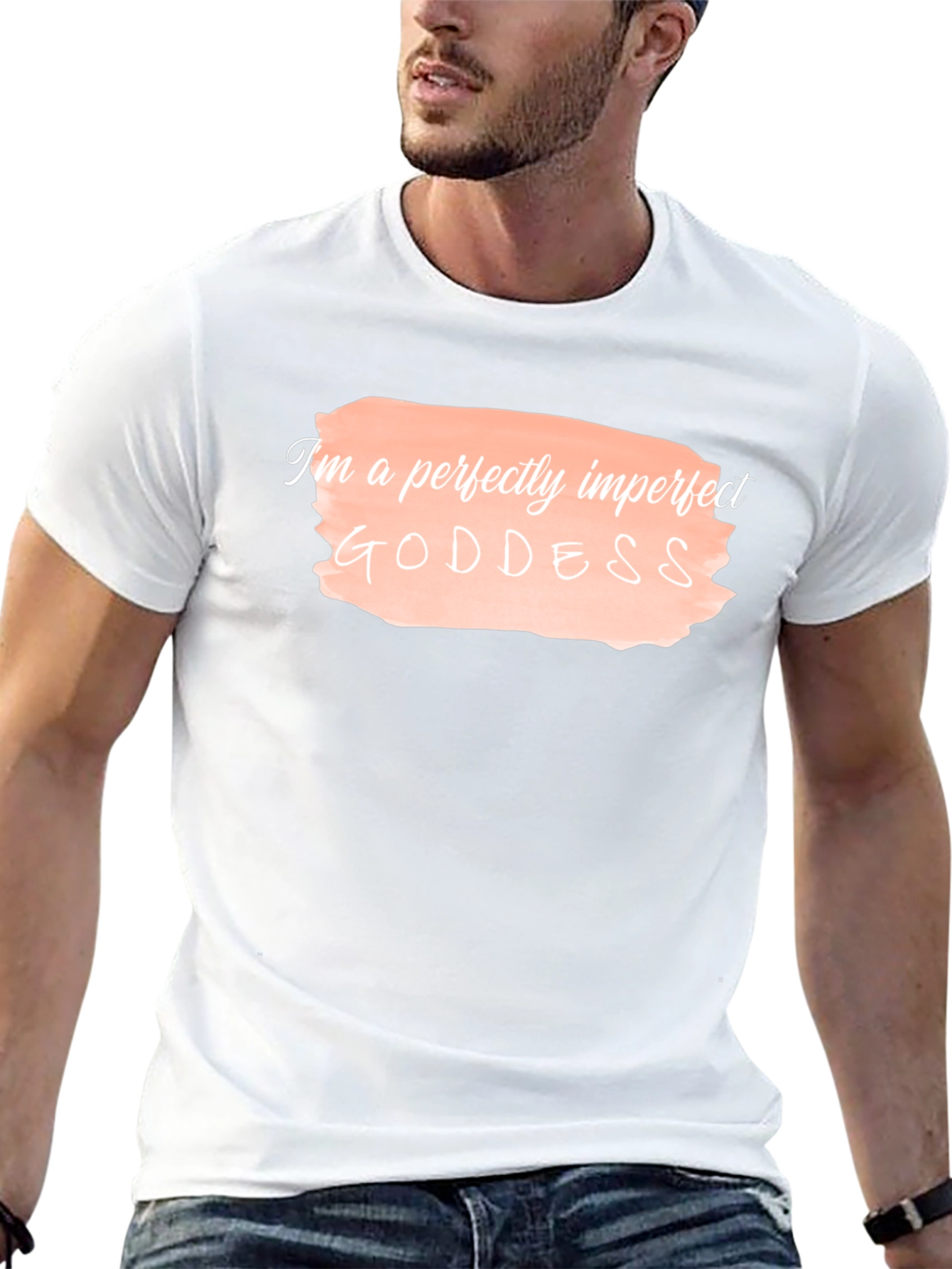 Imperfect Goddess Graphic Tee - Black T-Shirt