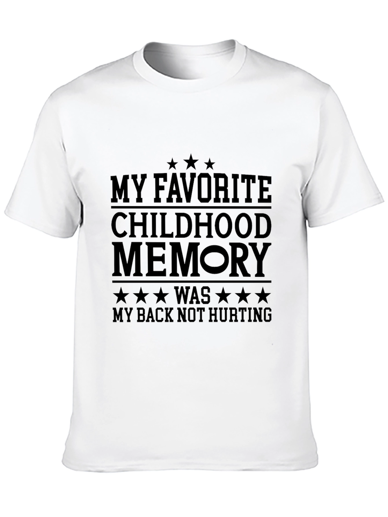 Humorous My Back Not Hurting T-Shirt