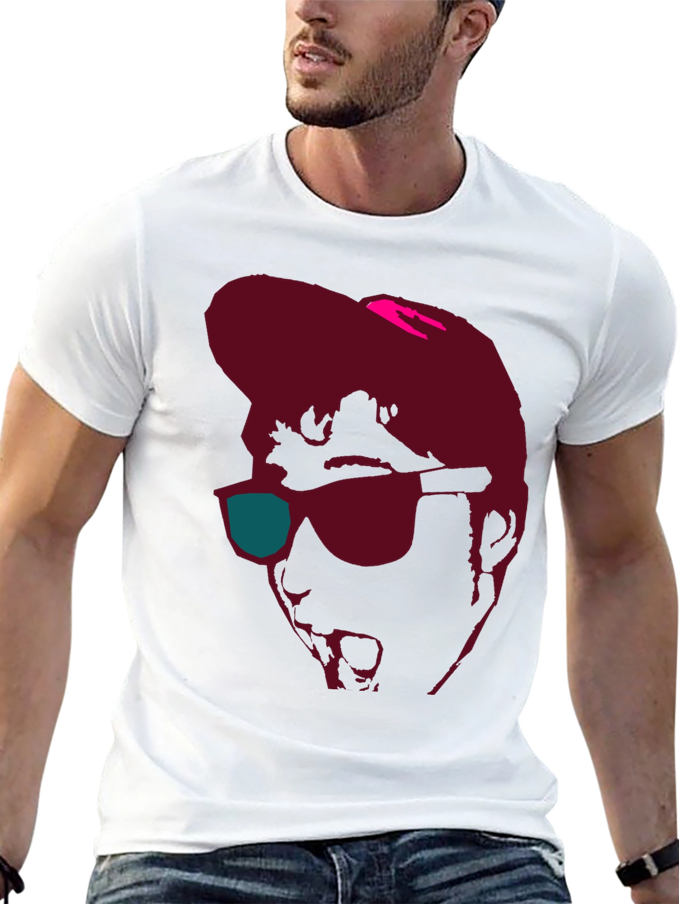 Retro Silhouette Graphic Tee