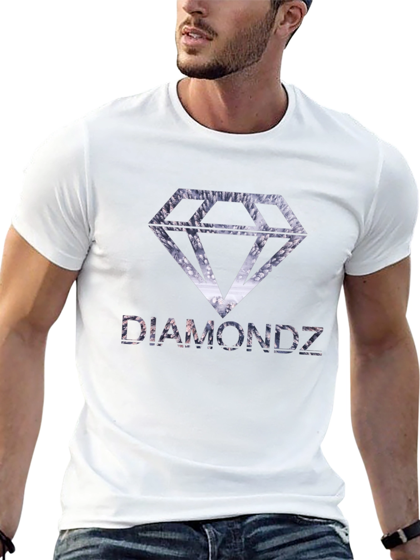 Diamondz Graphic Tee - Modern Streetwear