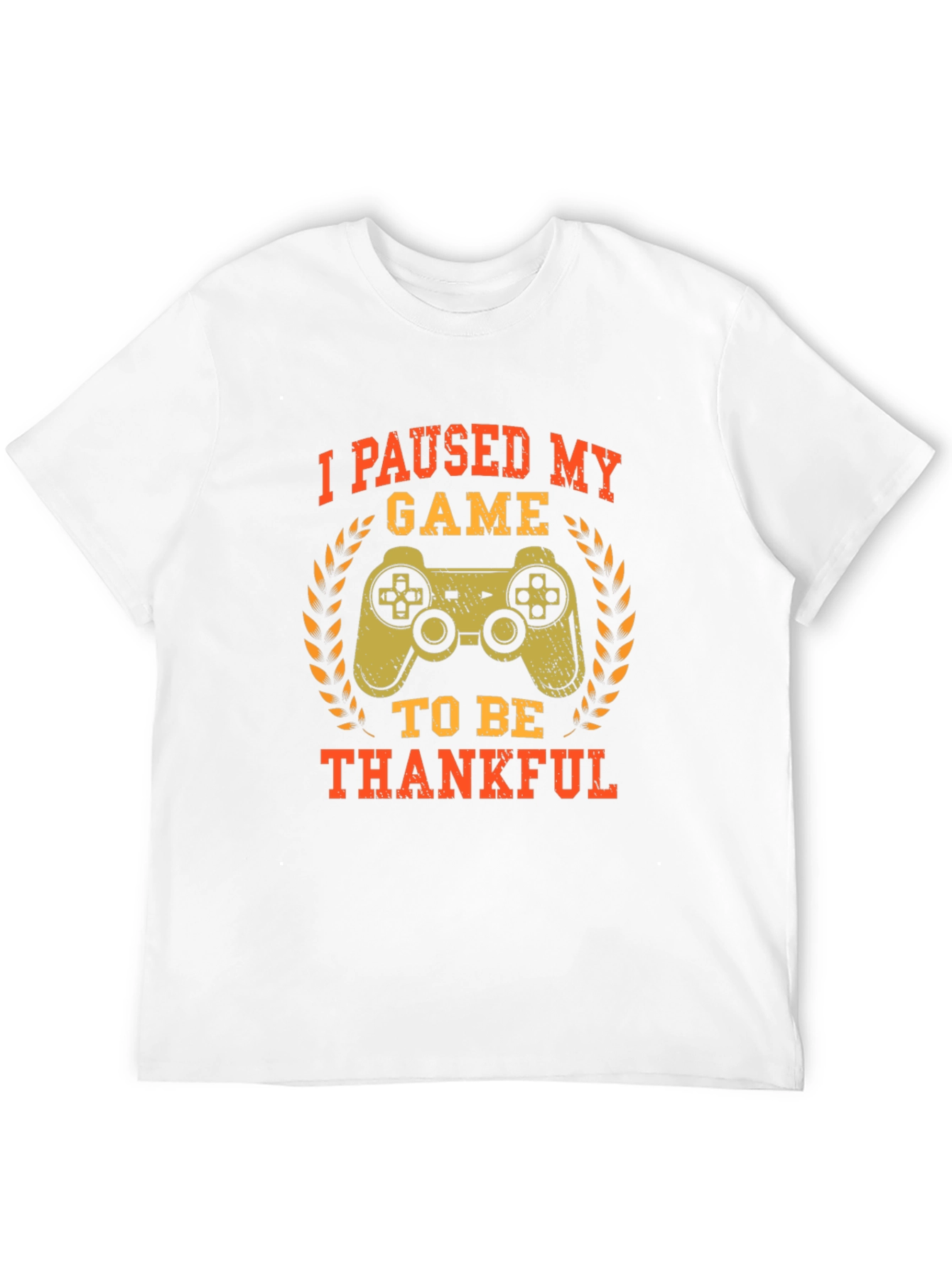 Gamer Thanksgiving T-Shirt - Paused My Game