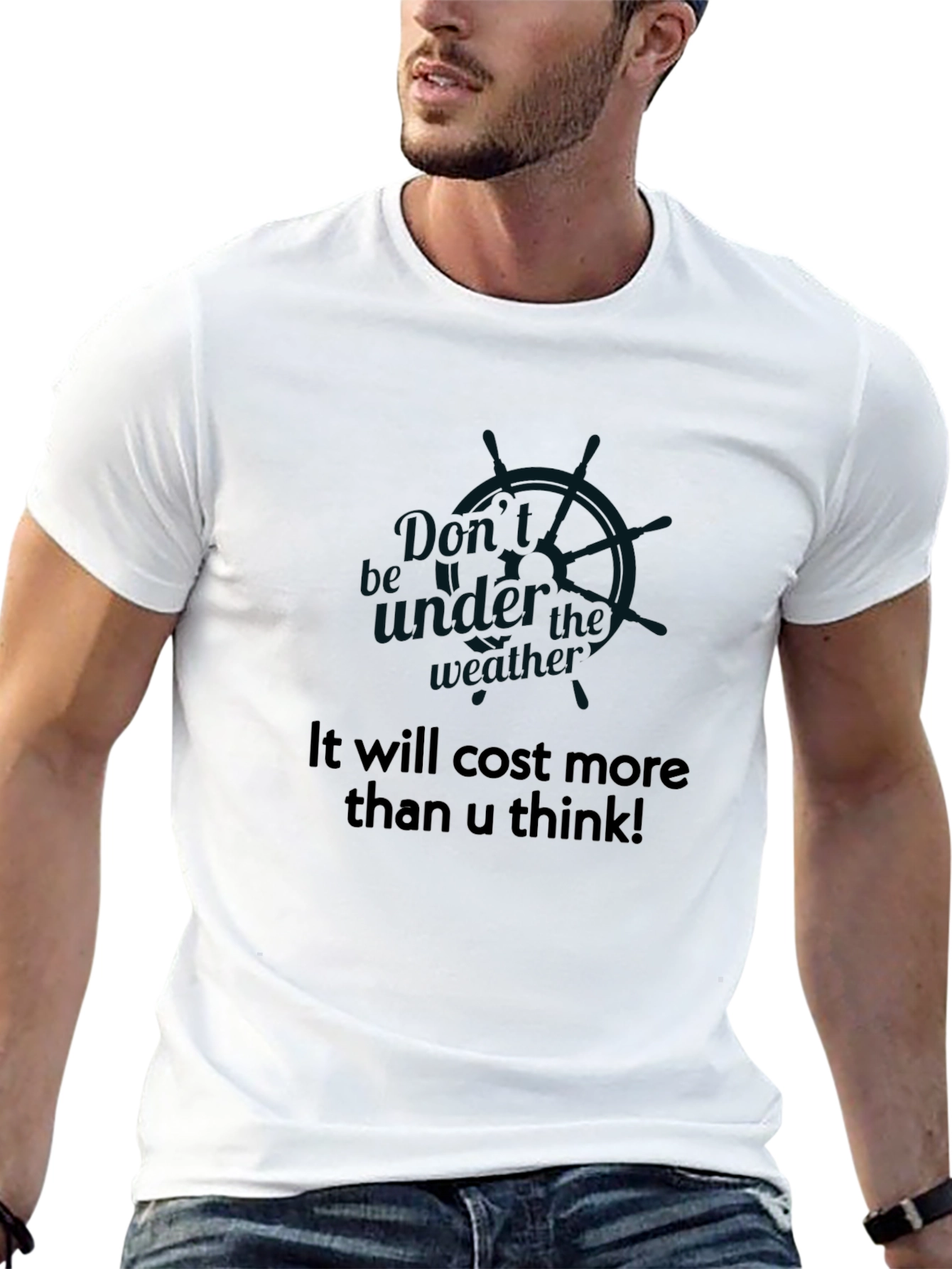Cost More Than U Think Black T-Shirt