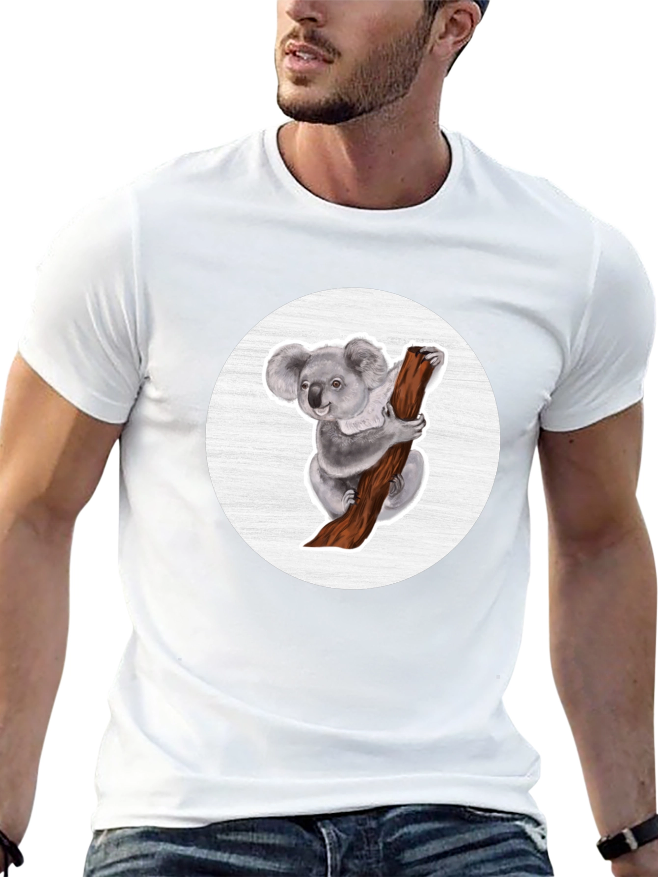 Koala Graphic Tee - Cute Animal T-Shirt