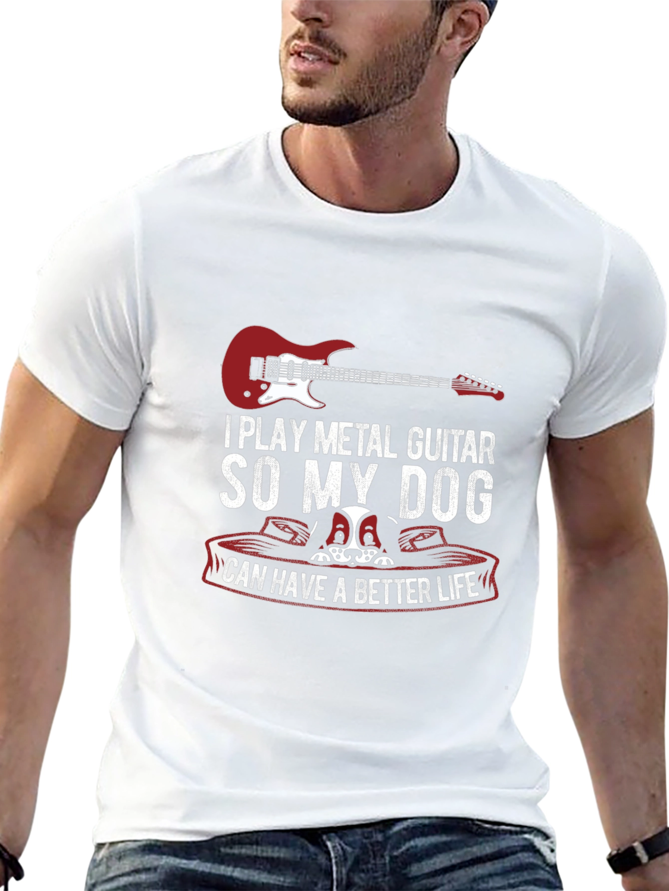 I Play Metal Guitar T-Shirt