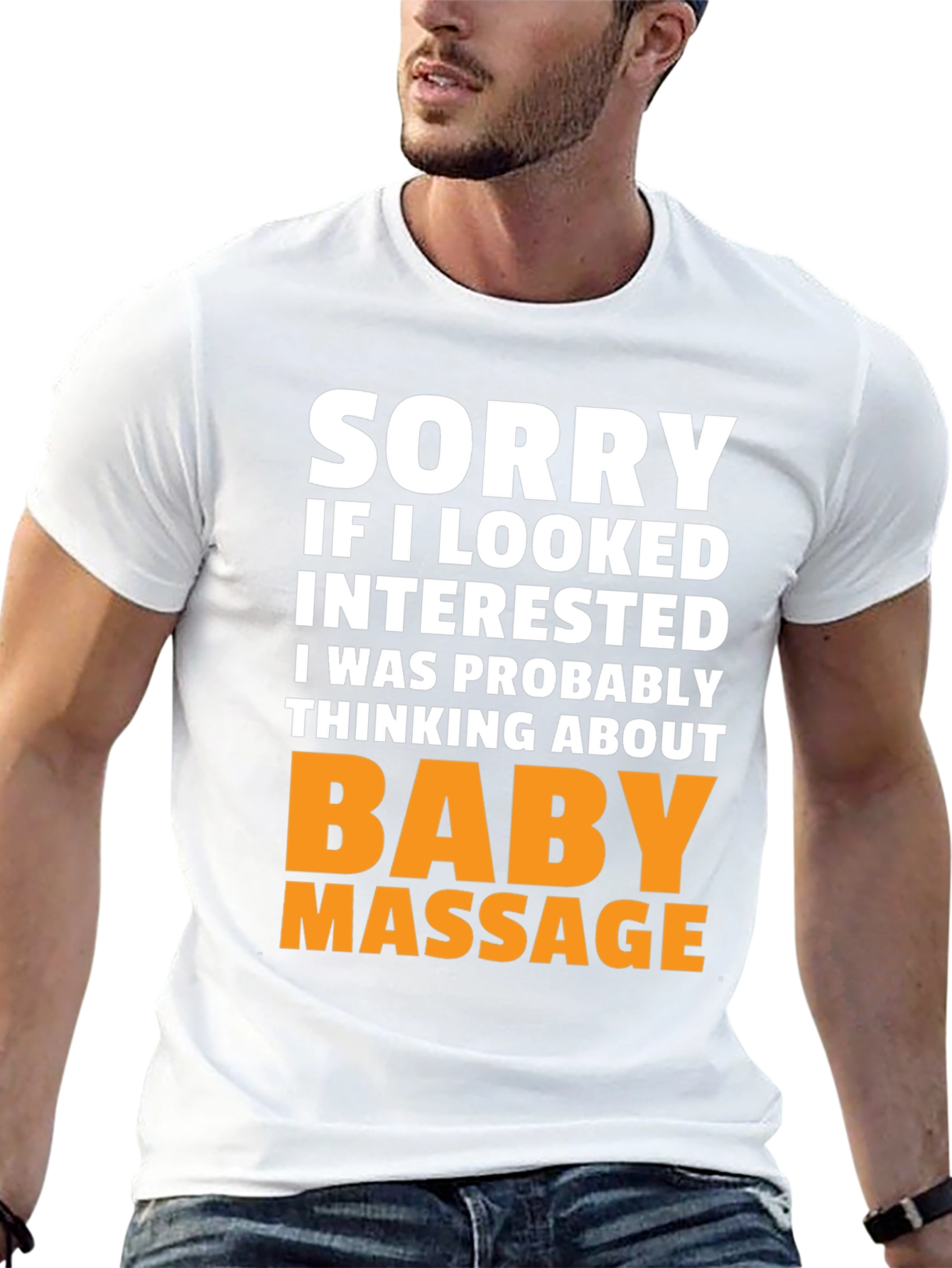 Funny Baby Massage T-Shirt - Novelty Gift