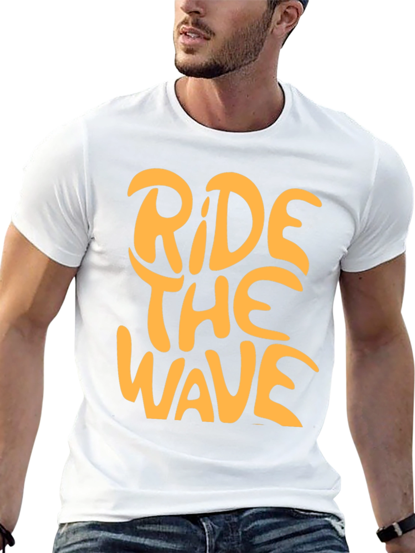 Ride The Wave Graphic T-Shirt - Black