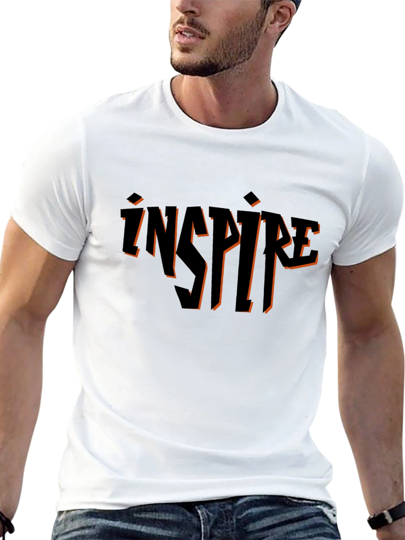 Inspire Graphic Print T-Shirt