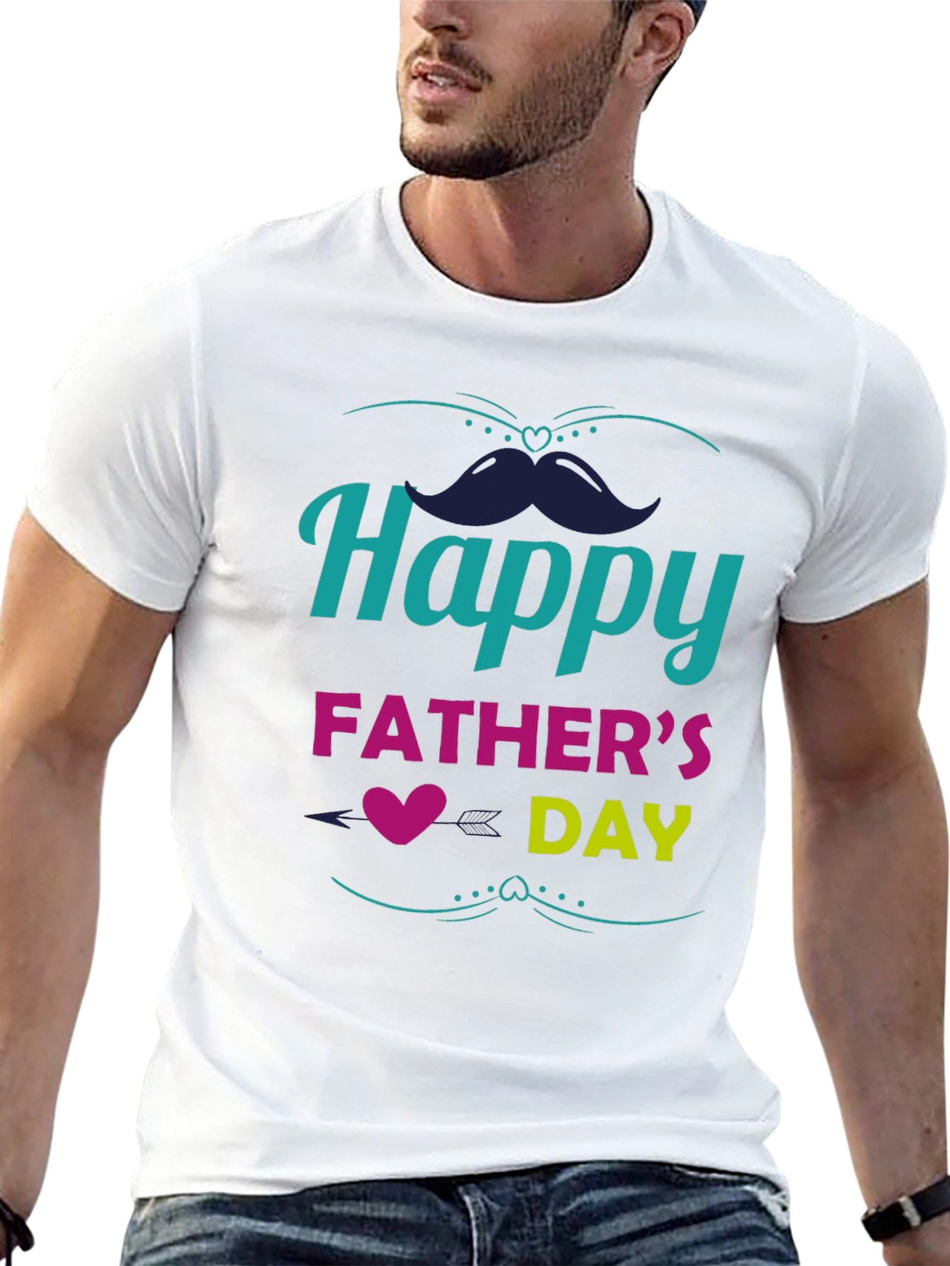 Happy Fathers Day Graphic T-Shirt