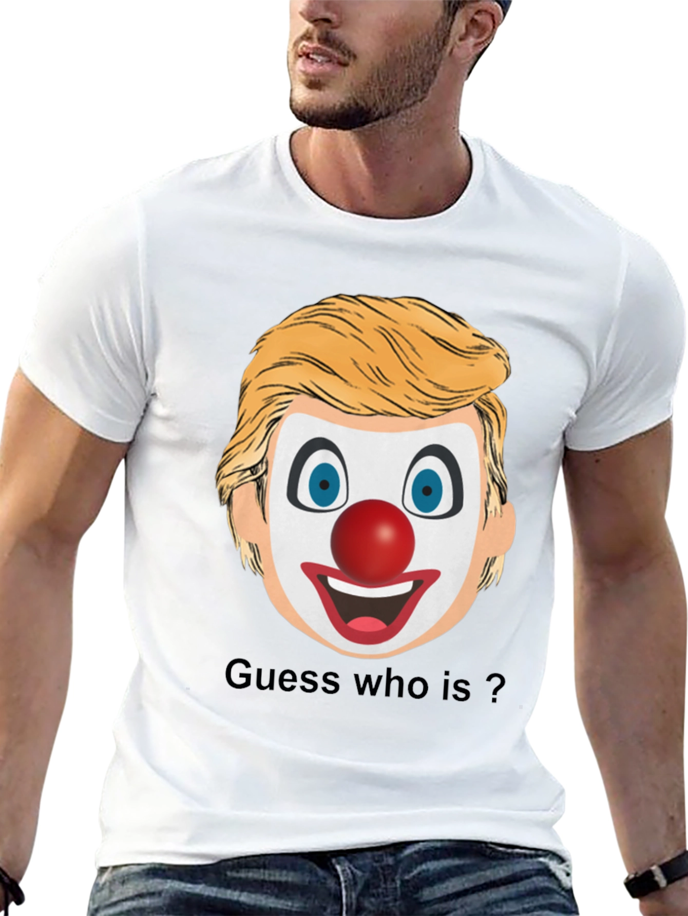 Clown Face Guess Who T-Shirt