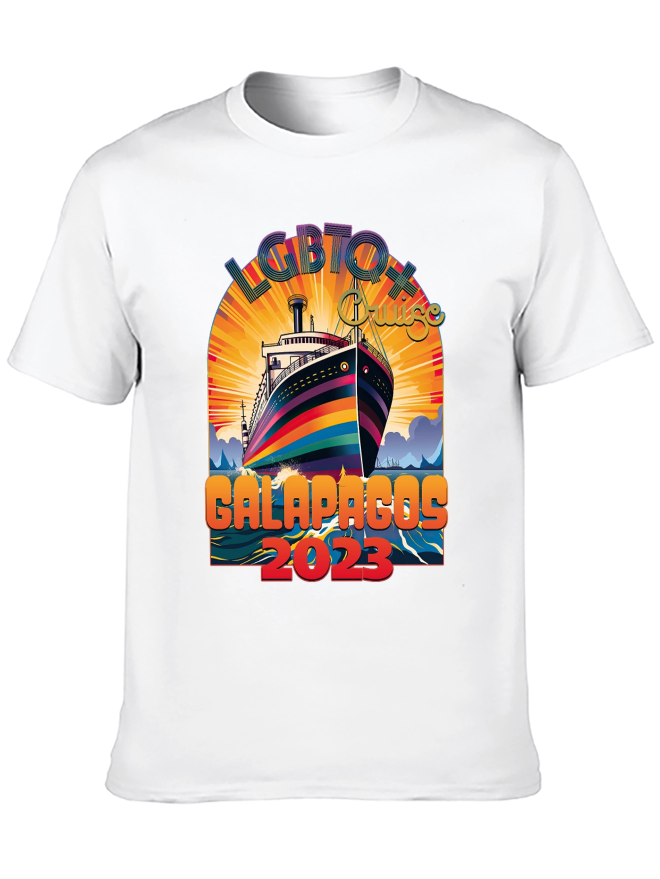 LGBTQ+ Galapagos Cruise 2023 Graphic Tee