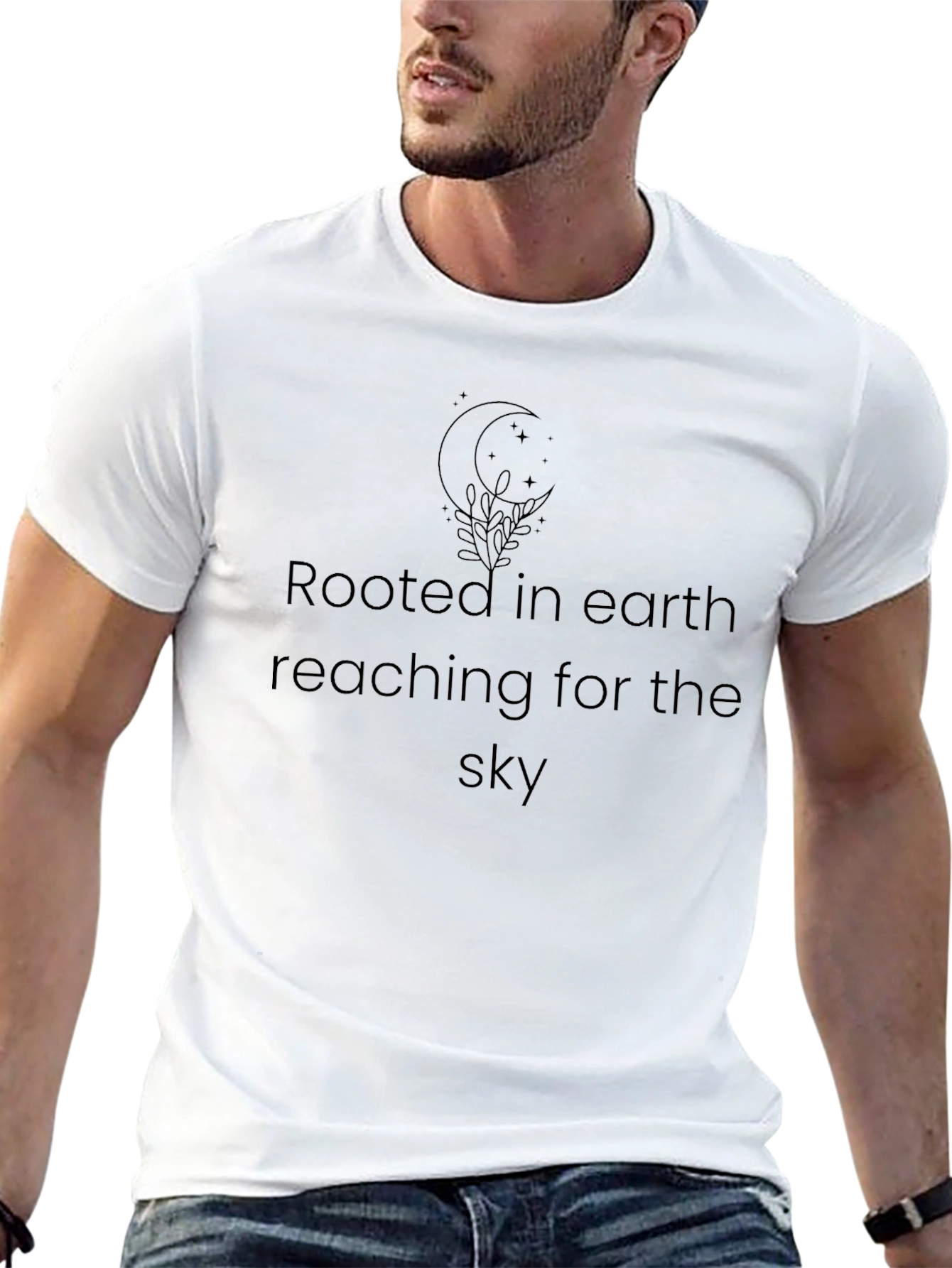 Rooted Earth Reaching Sky Graphic Tee